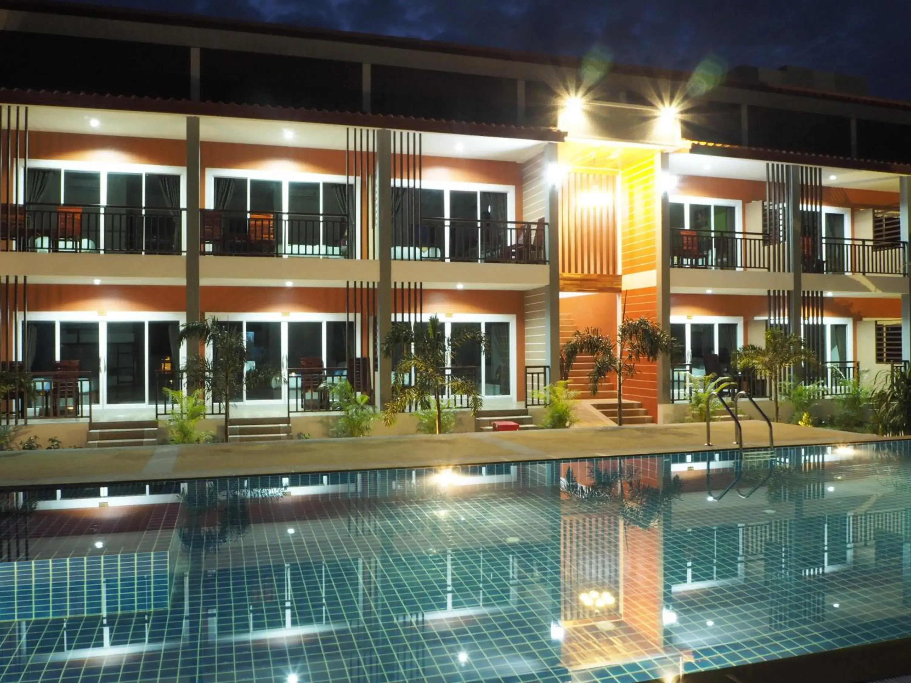 Pool view, Swimming Pool in Hatzanda Lanta Resort - SHA Extra Plus