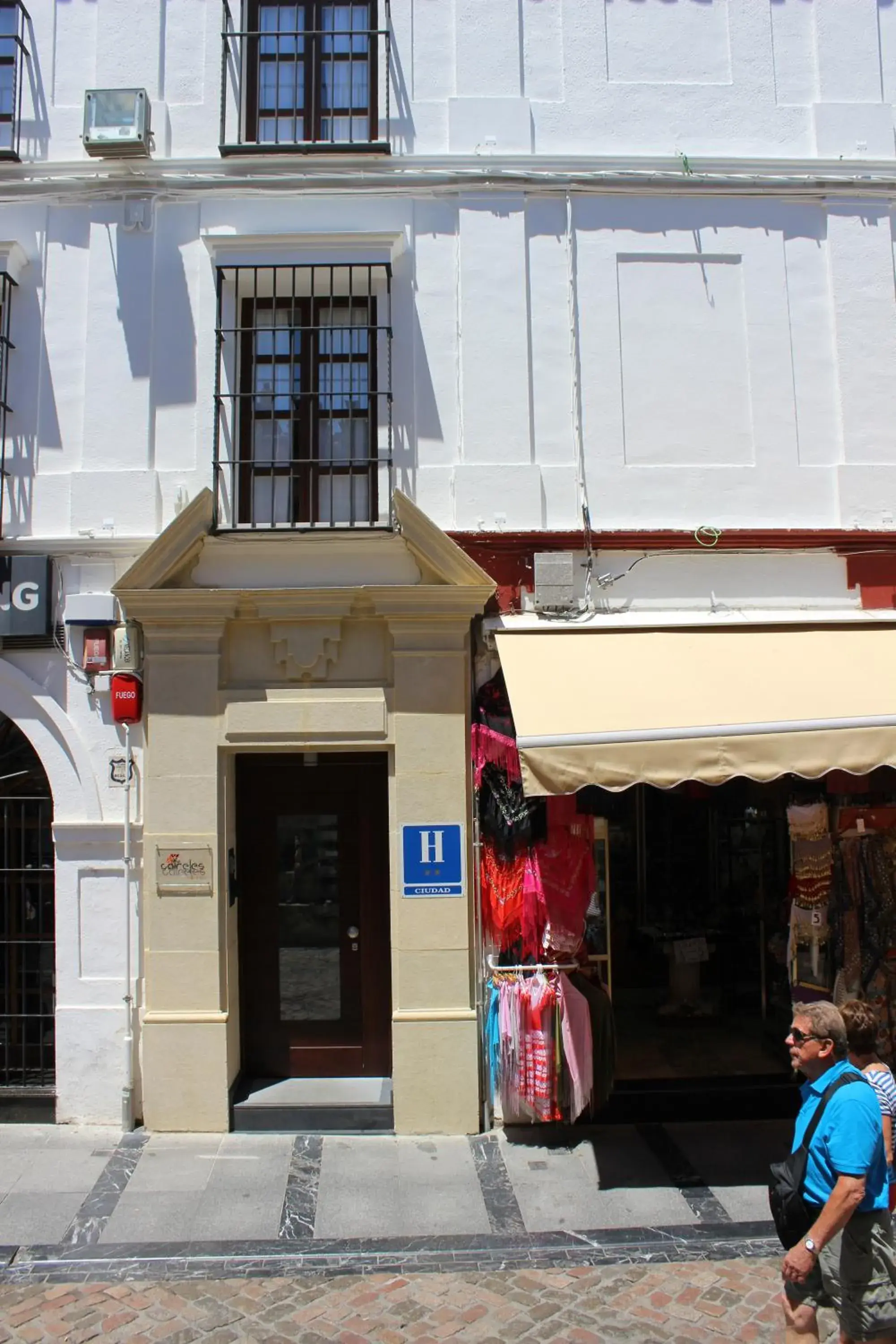 Facade/entrance in Hotel Boutique Caireles