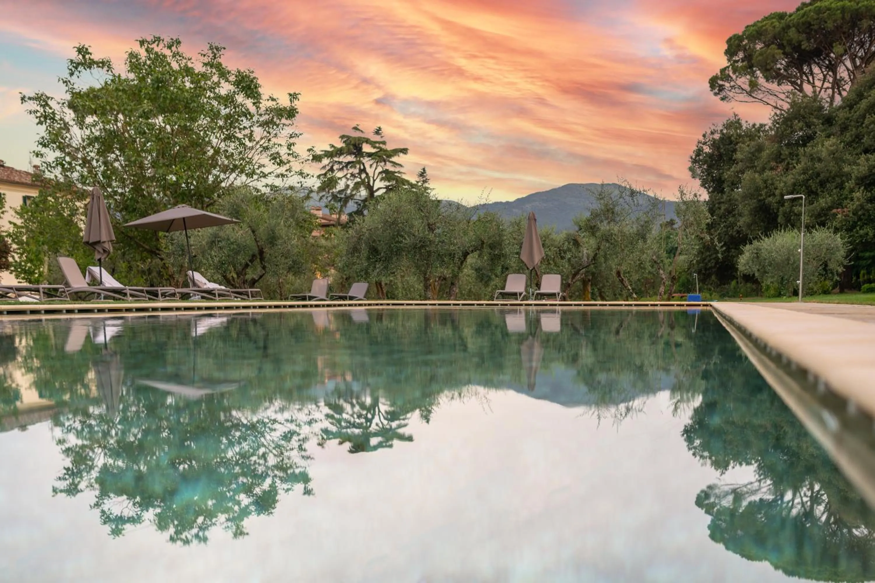 Swimming pool in Hotel Villa San Michele