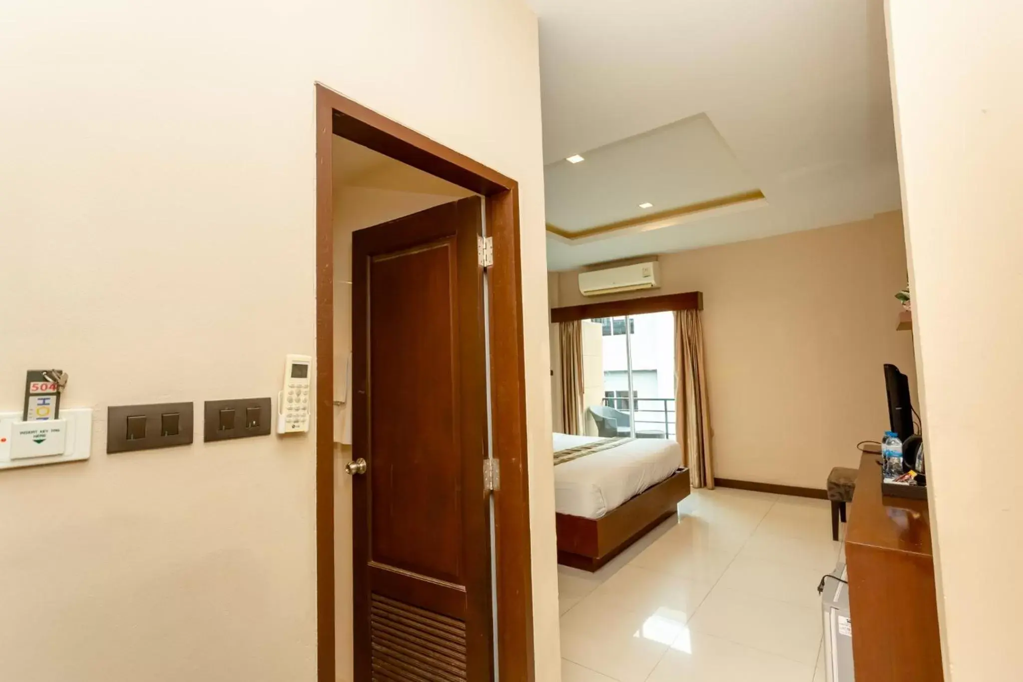 Bedroom, Bed in Honey Inn Pattaya Bedroom, Bed in Honey Inn Pattaya