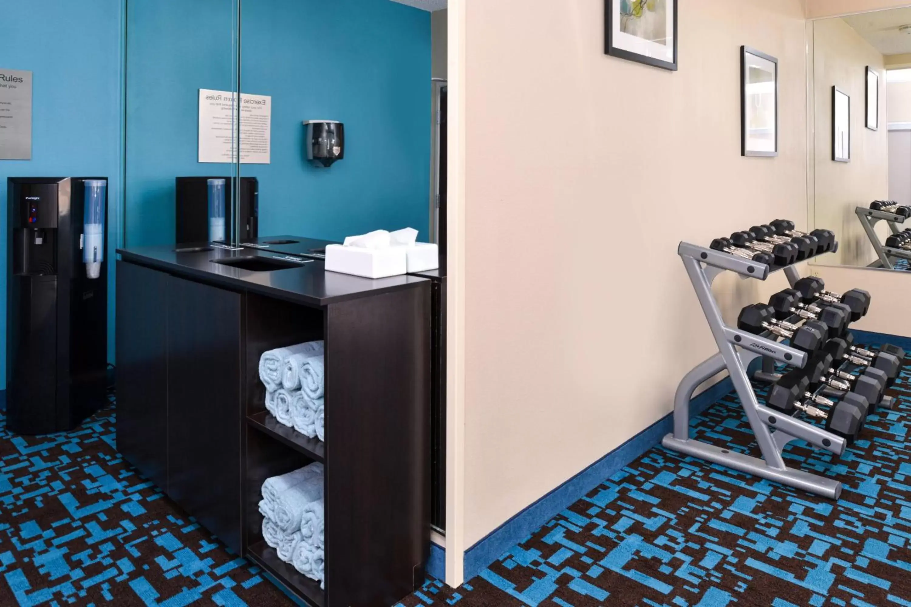 Fitness centre/facilities in Fairfield Inn Jacksonville Orange Park