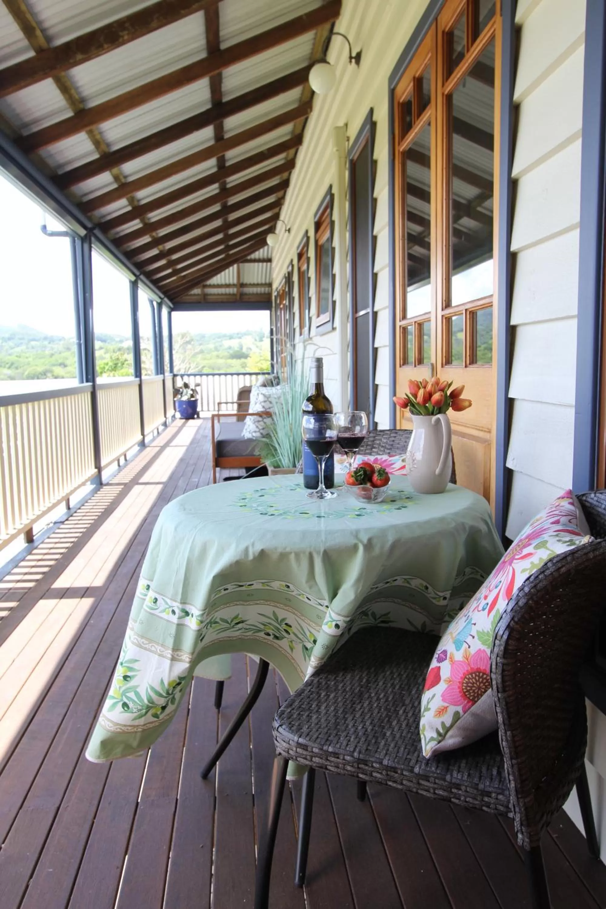 Balcony/Terrace in Gridley Homestead B&B