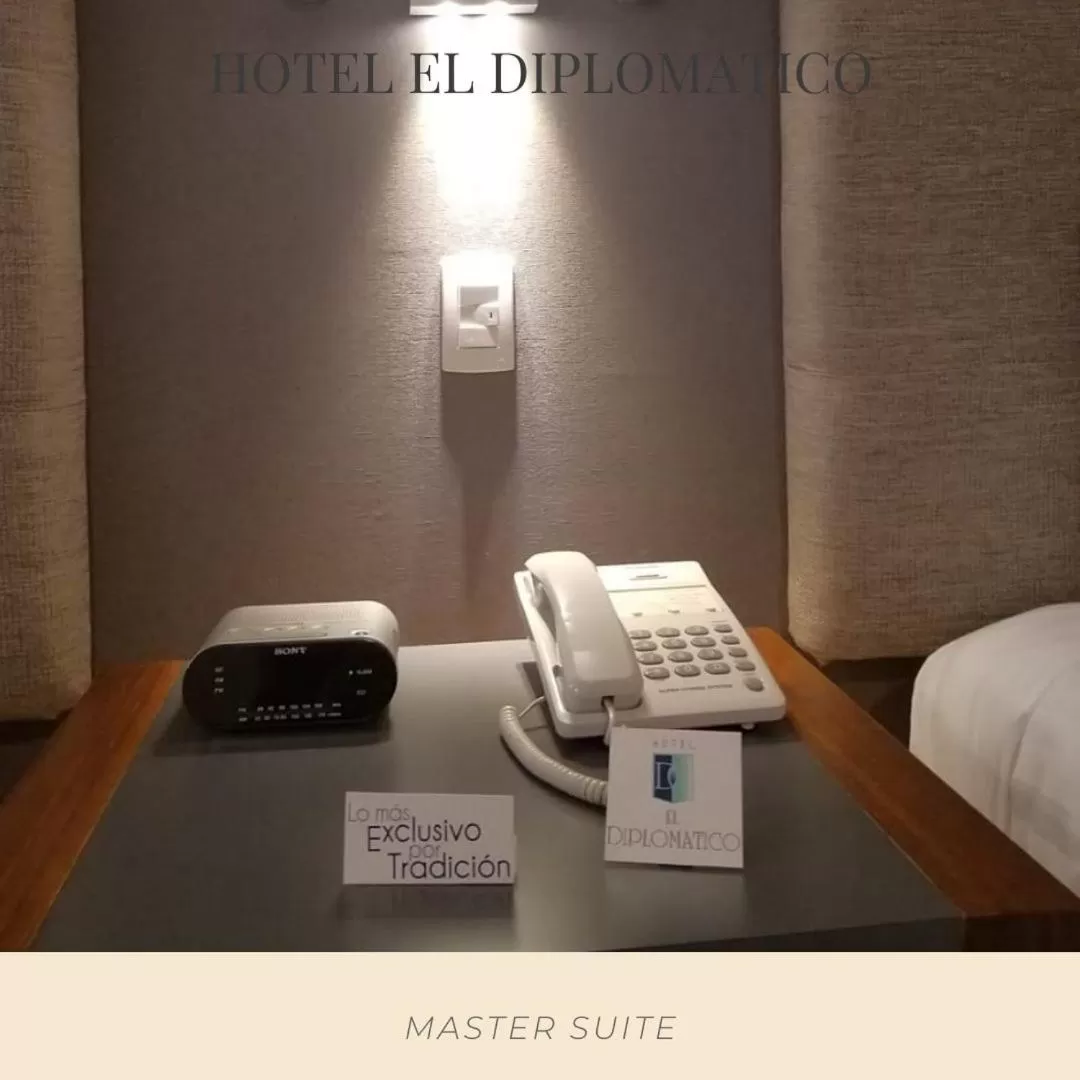 Bedroom, Bed in El Diplomatico