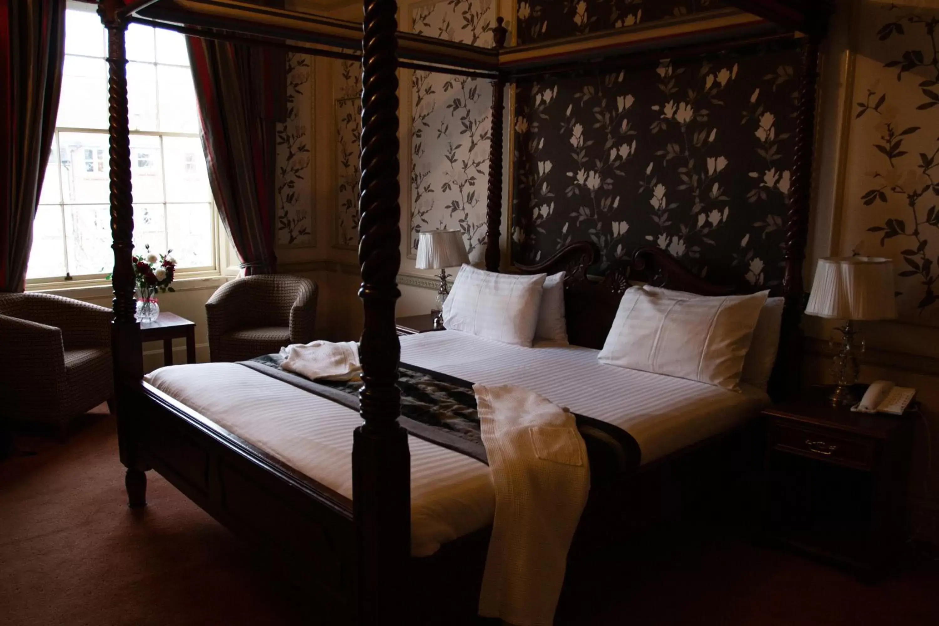 Bedroom, Bed in Milford Hall Hotel & Spa