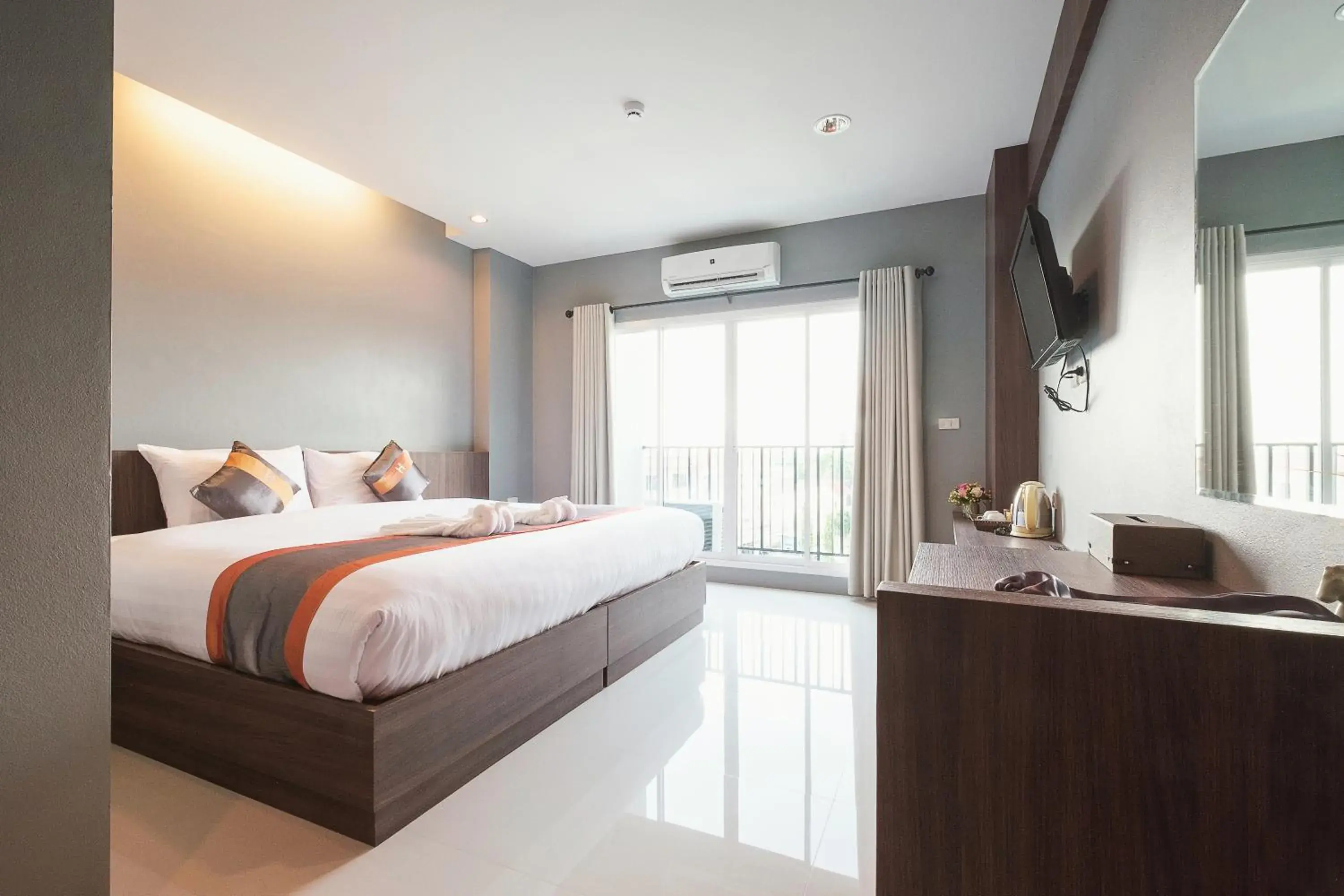 Bed in Hansanan Hotel Bed in Hansanan Hotel