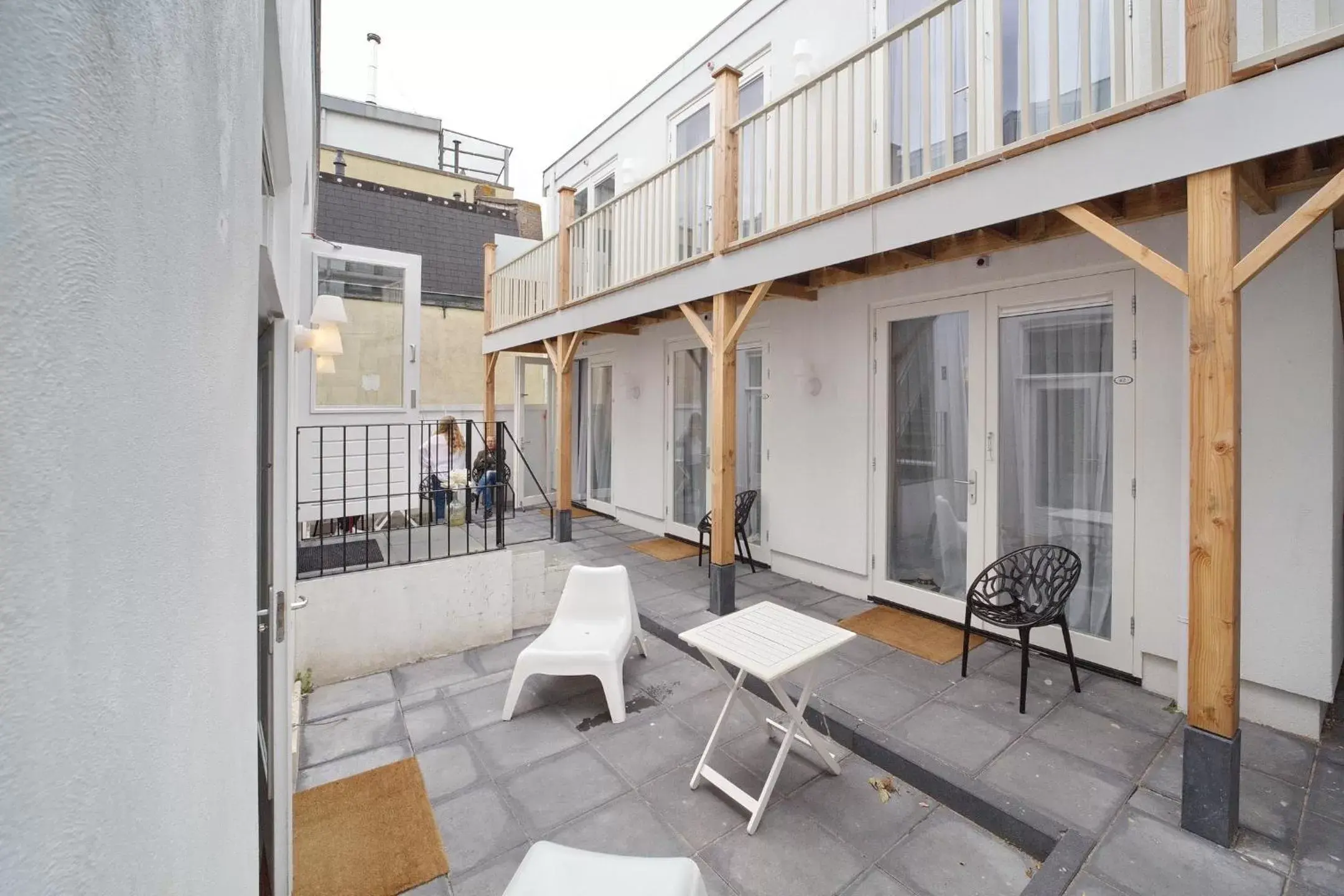 Balcony/Terrace in Hotel Zeespiegel