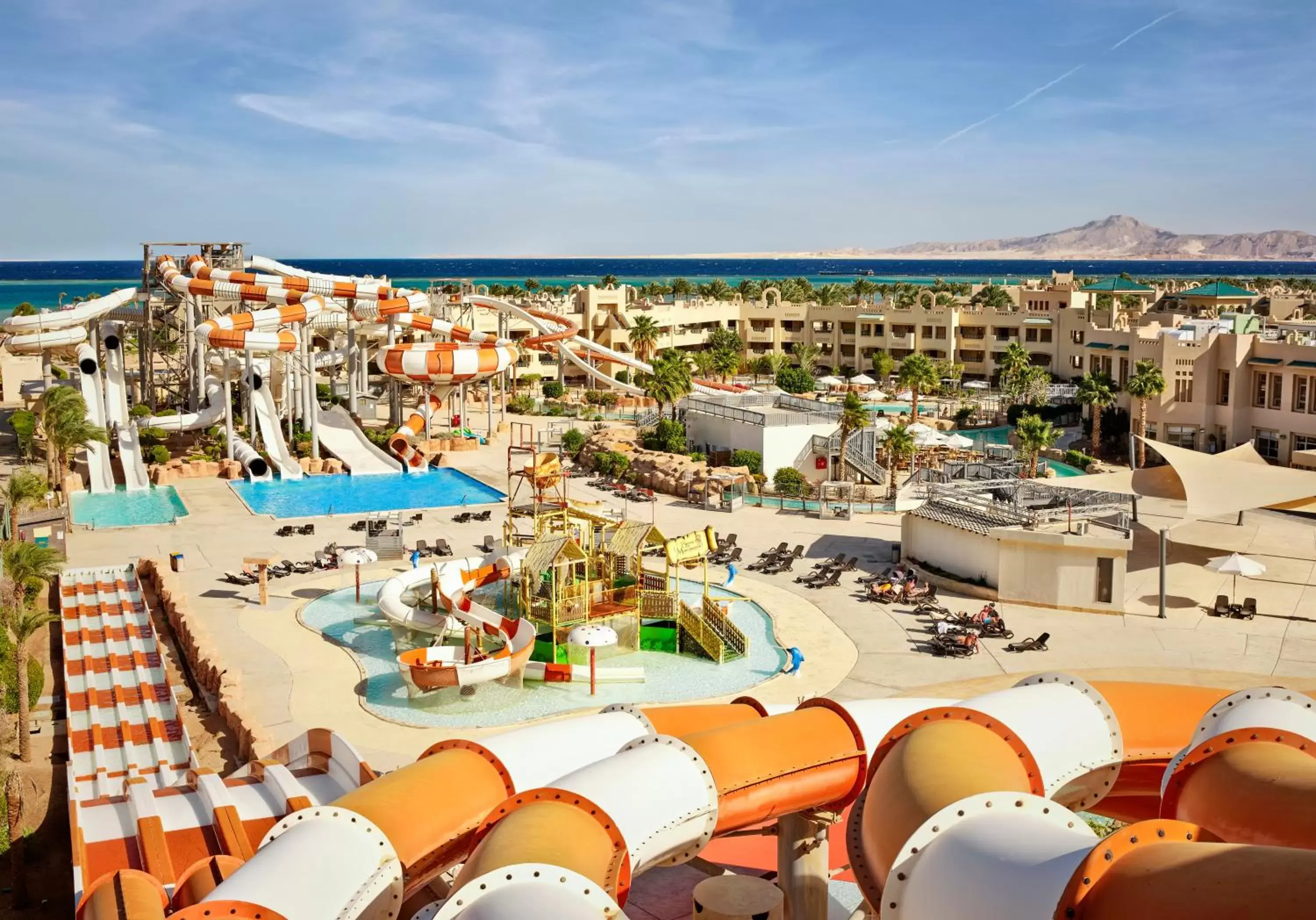 Aqua park, Pool View in Coral Sea Waterworld Sharm El Sheikh