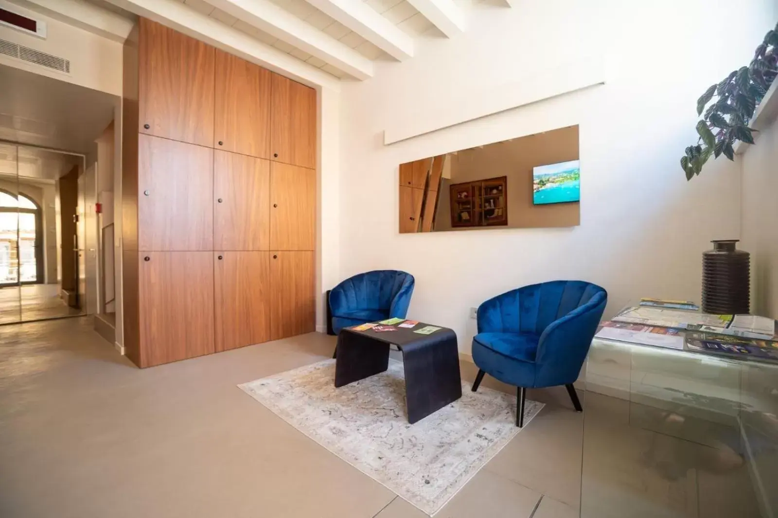 Seating Area in Maison Calcirelli rooms