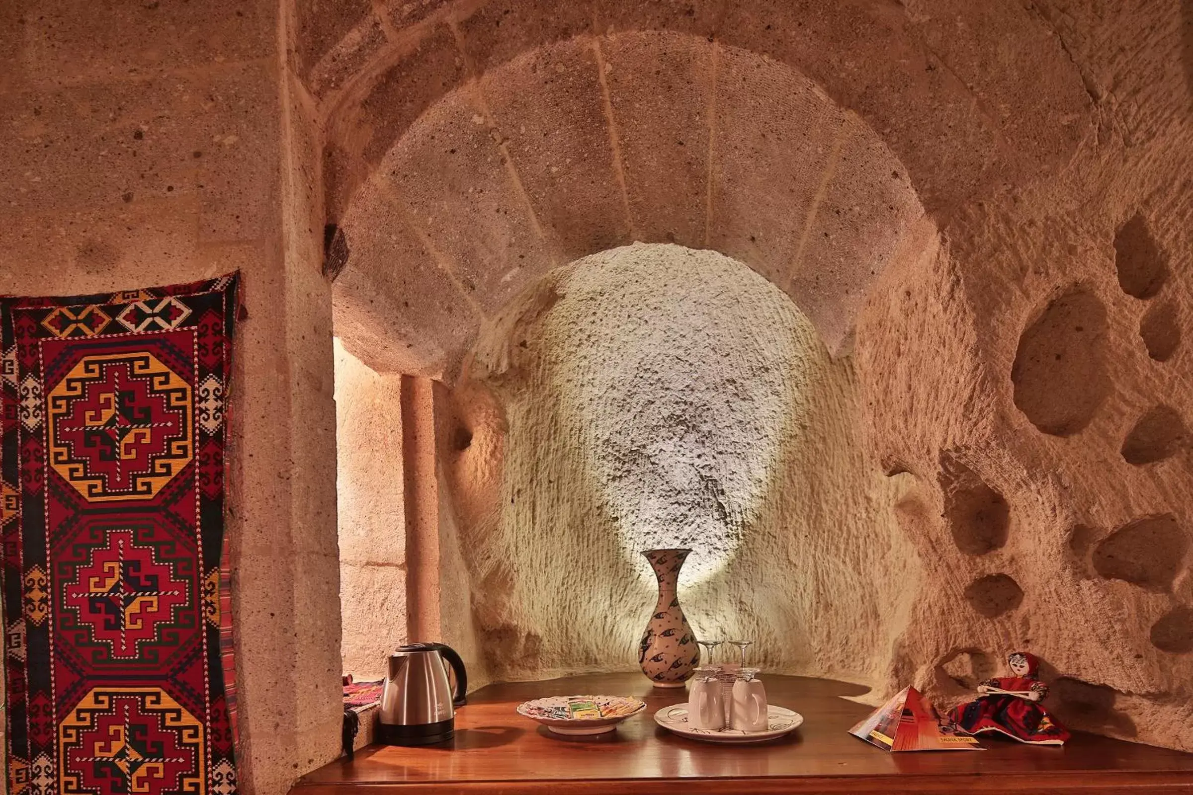 Coffee/tea facilities in Cappadocia Cave Suites