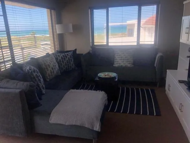 Living room in Palm Beach Guesthouse