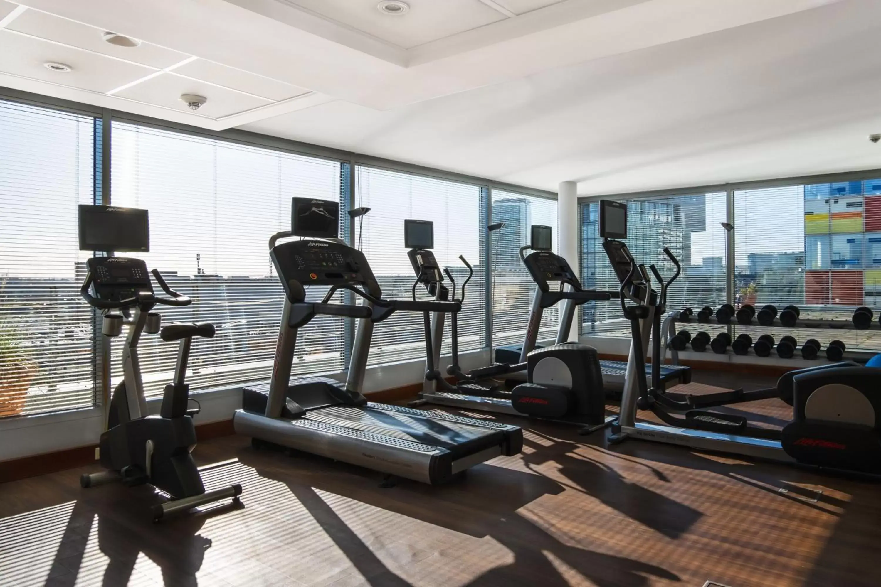 Fitness centre/facilities, Fitness Center/Facilities in Courtyard by Marriott Duesseldorf Hafen