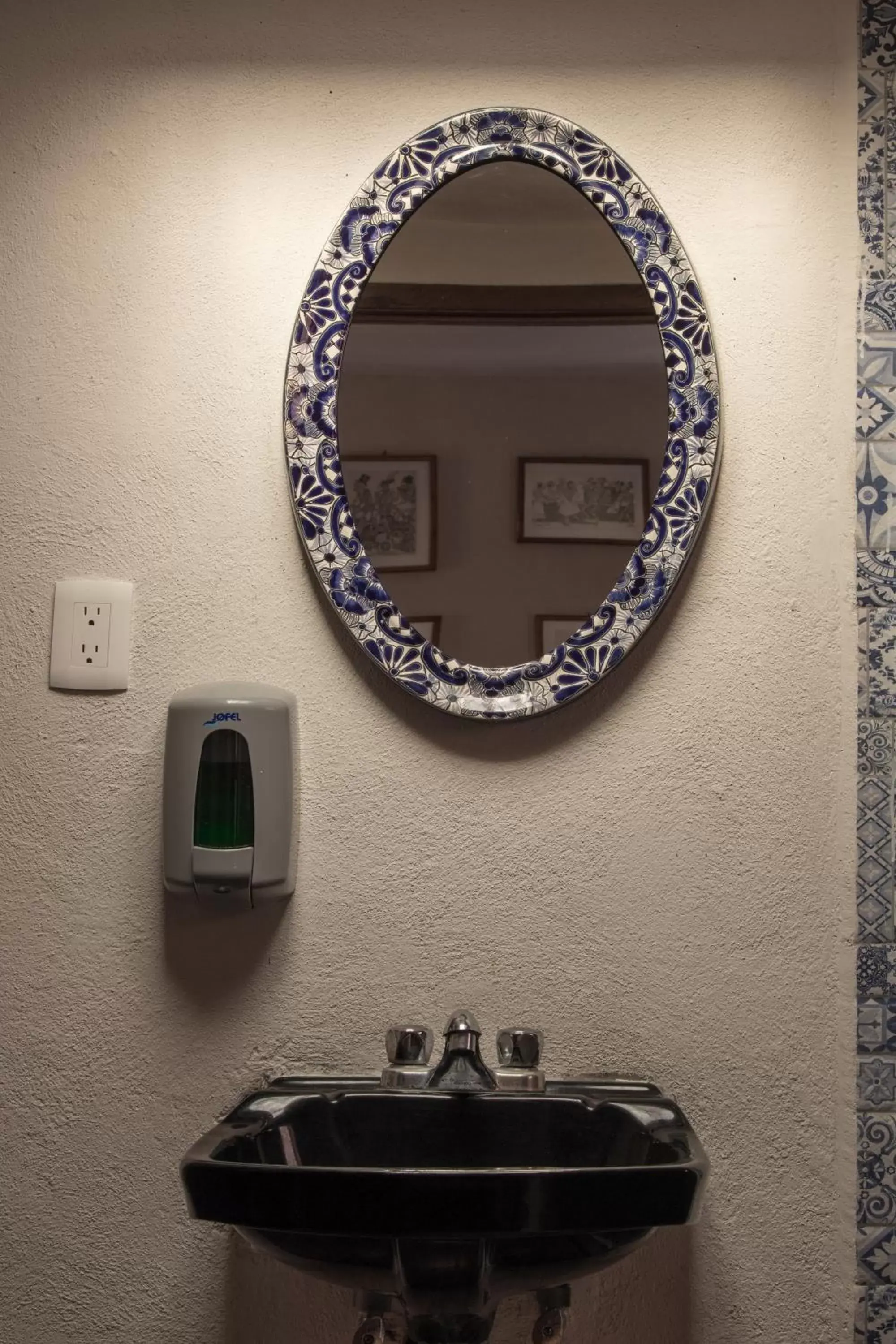 Bathroom in Hotel Posada Bugambilias