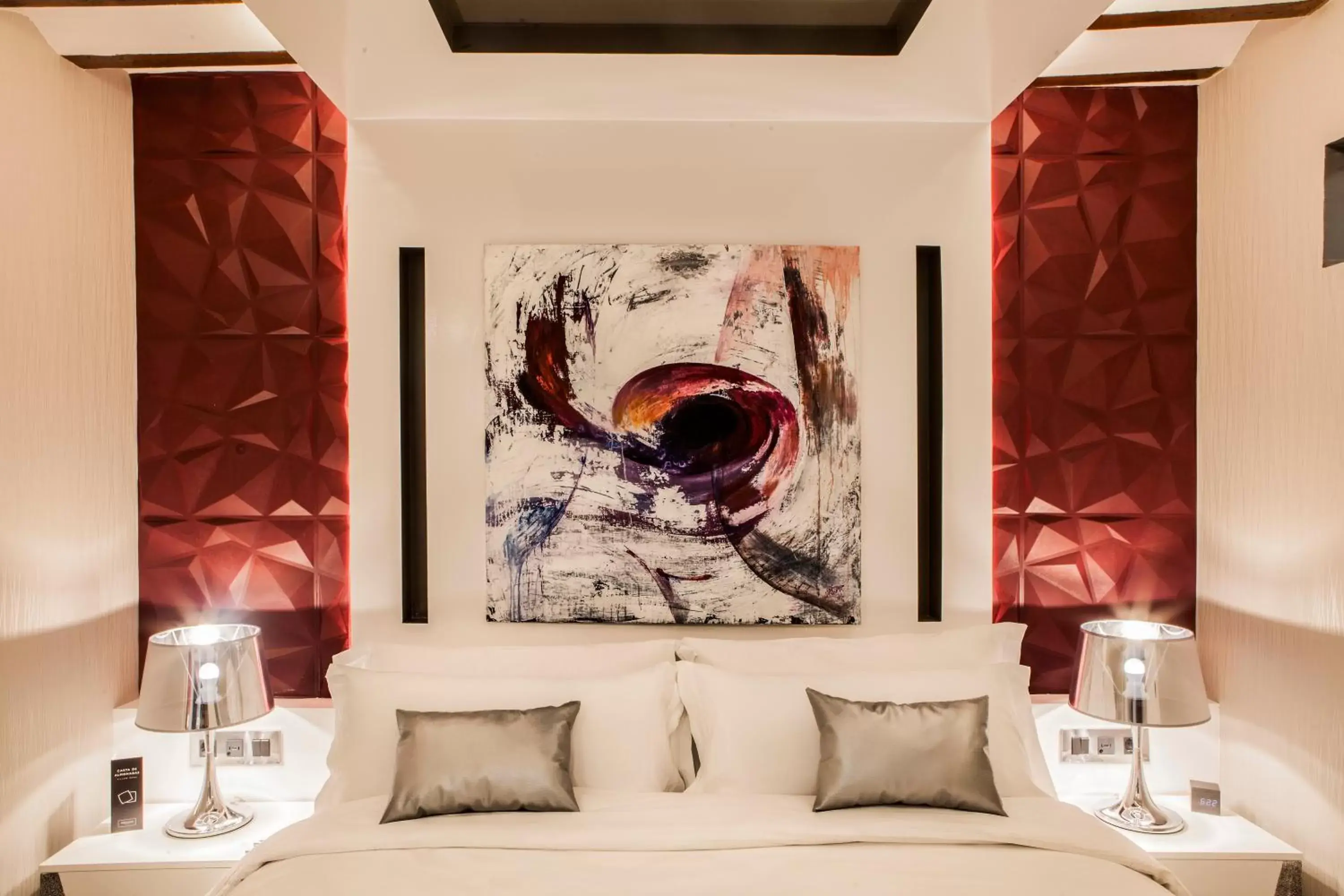 Bed in Wine & Soul Suites