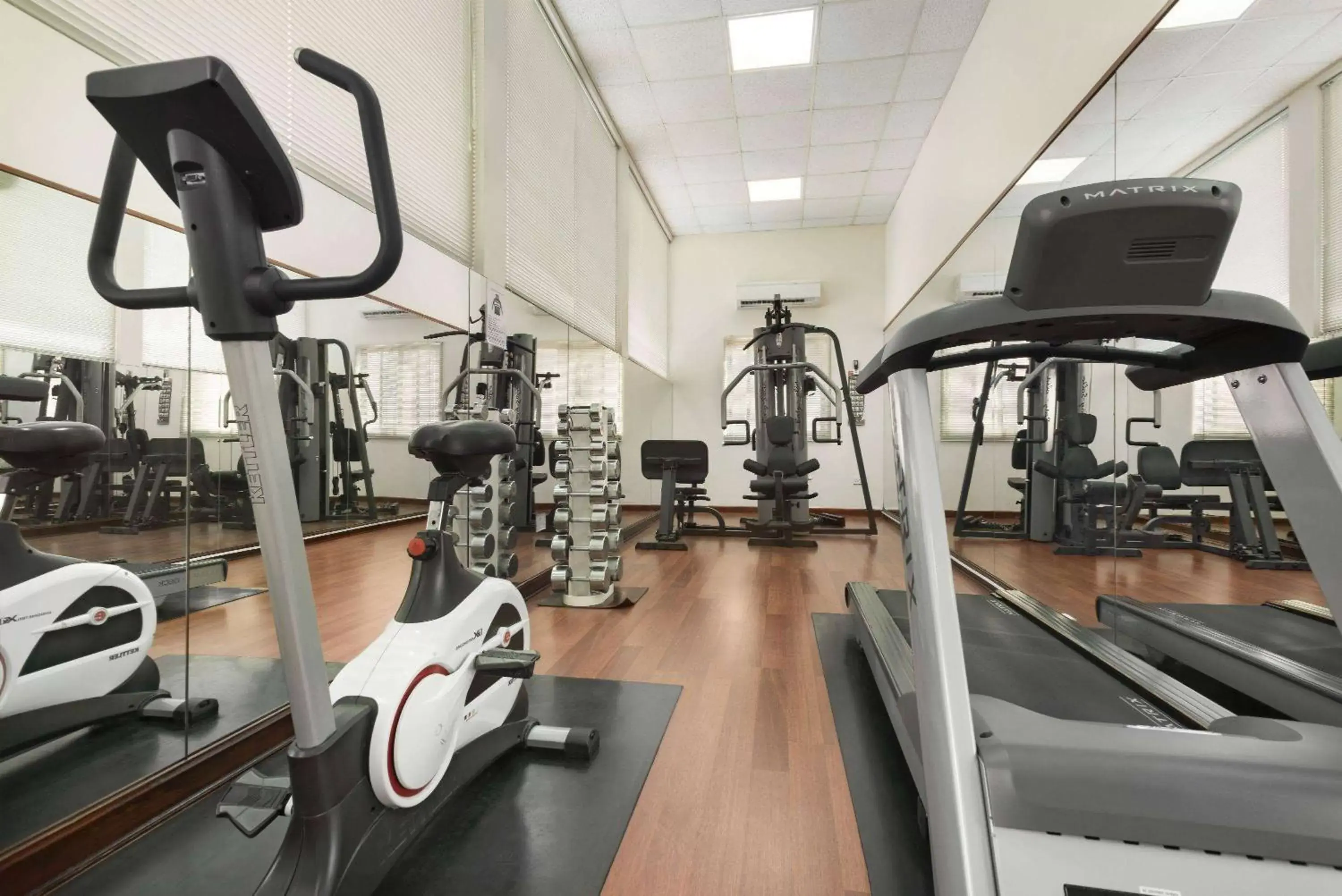 Fitness centre/facilities in Ramada by Wyndham Bahrain Fitness centre/facilities in Ramada by Wyndham Bahrain