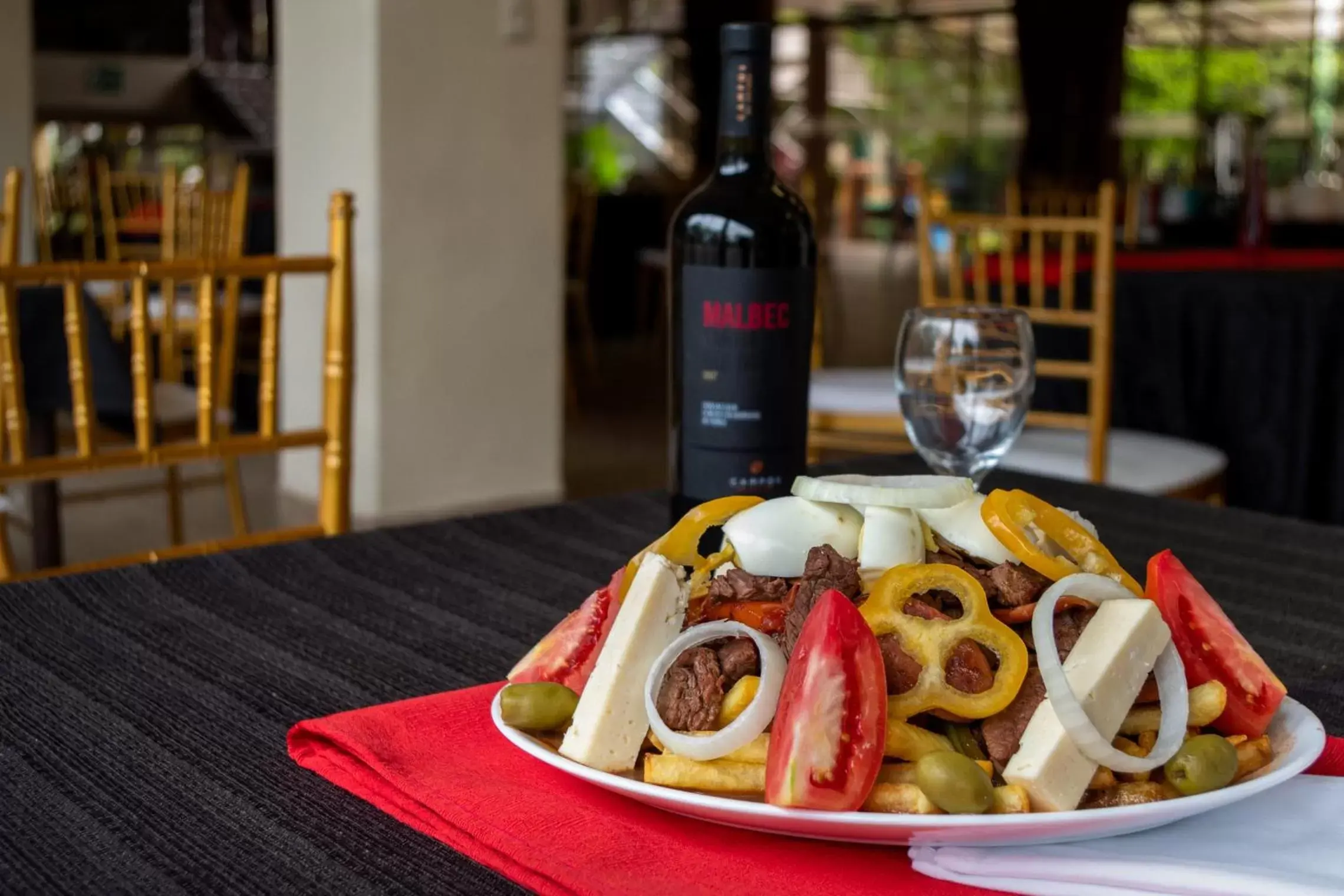 Food close-up in Hotel Los Ceibos