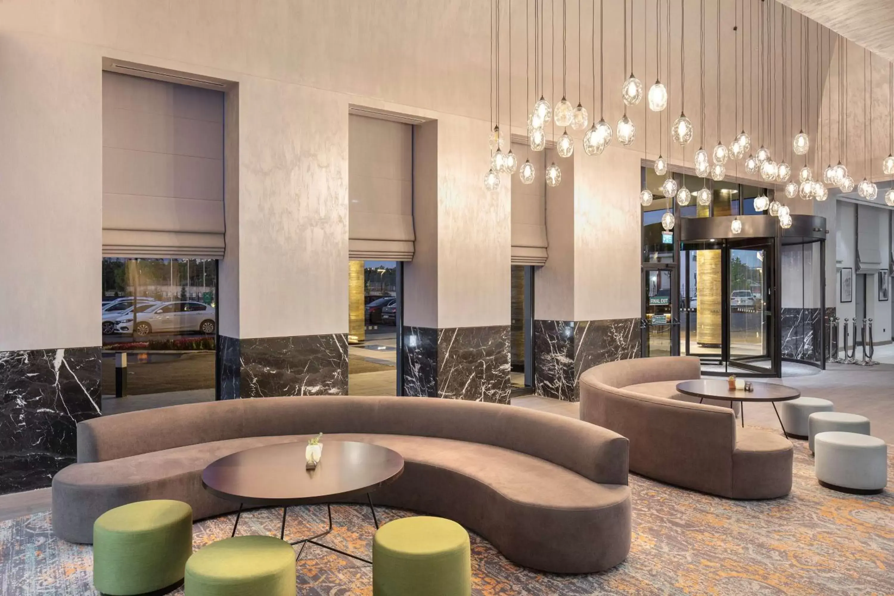 Lobby or reception, Lounge/Bar in Hilton Garden Inn Erzurum