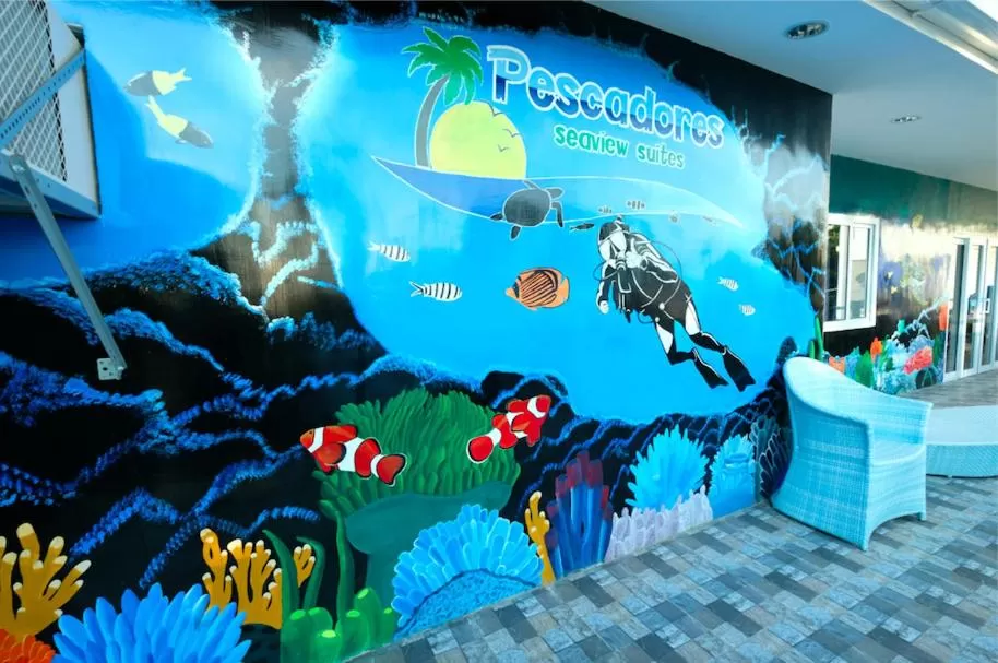 Balcony/Terrace in Pescadores Suites Moalboal