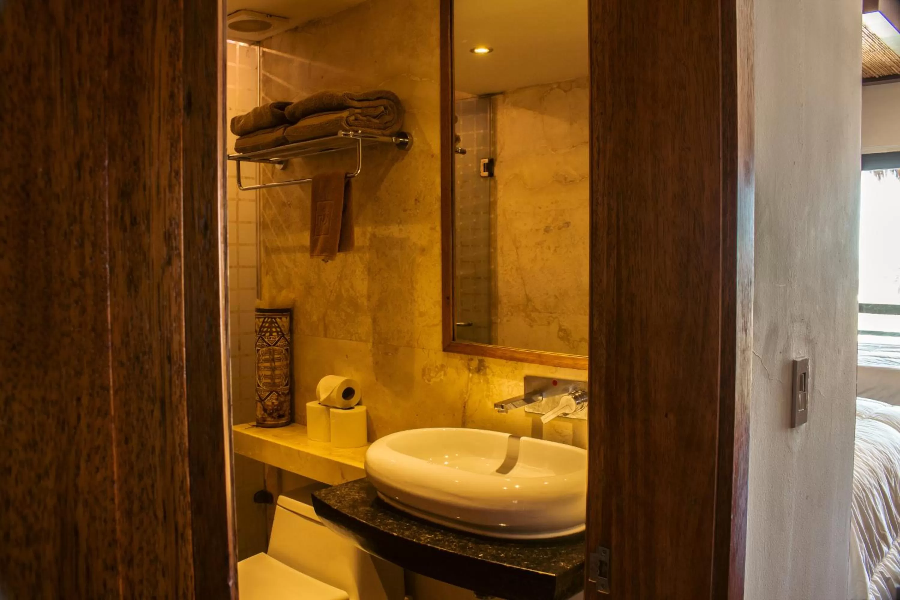 Bathroom in Aldea Thai