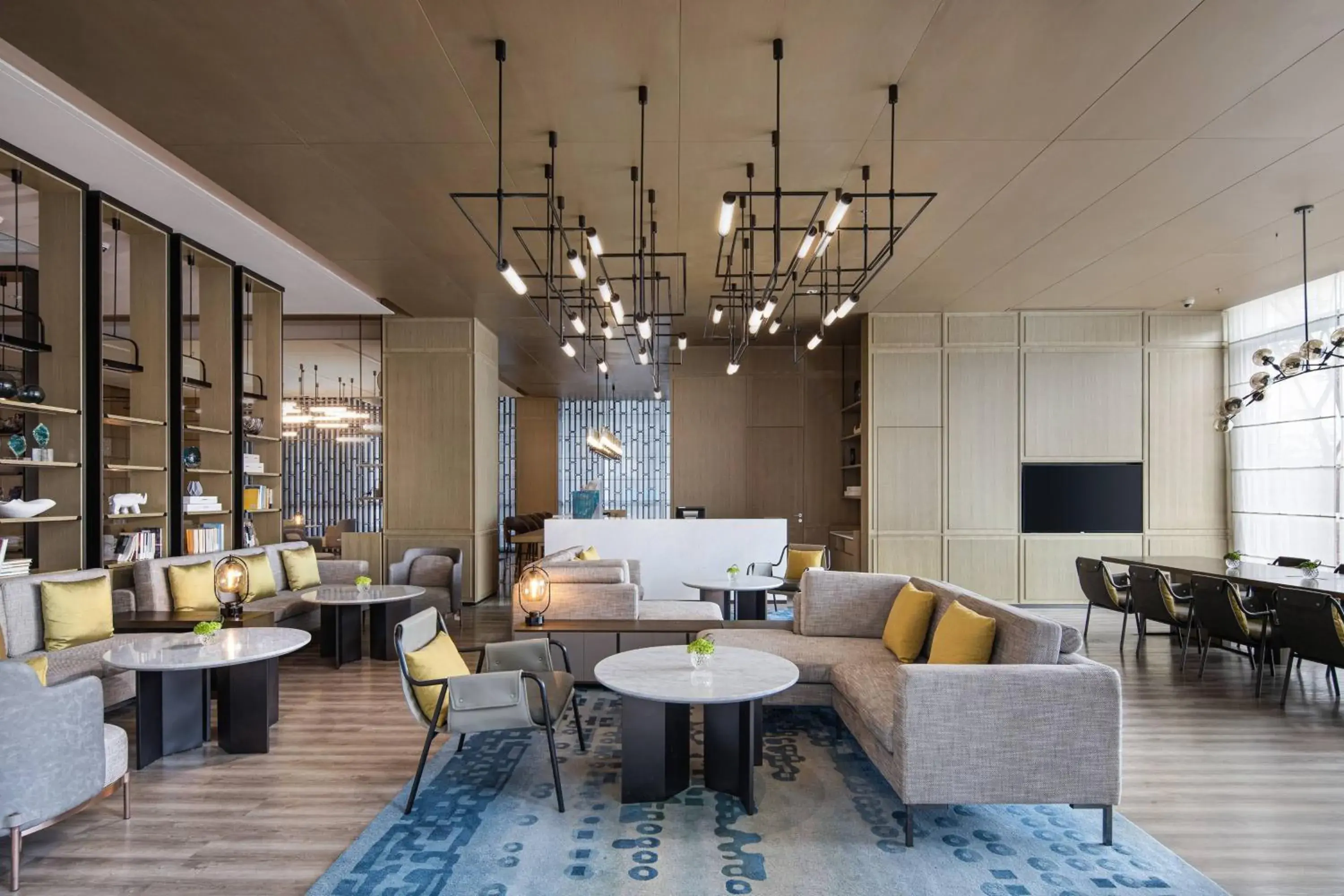 Lounge or bar, Lounge/Bar in Courtyard by Marriott Chengdu South