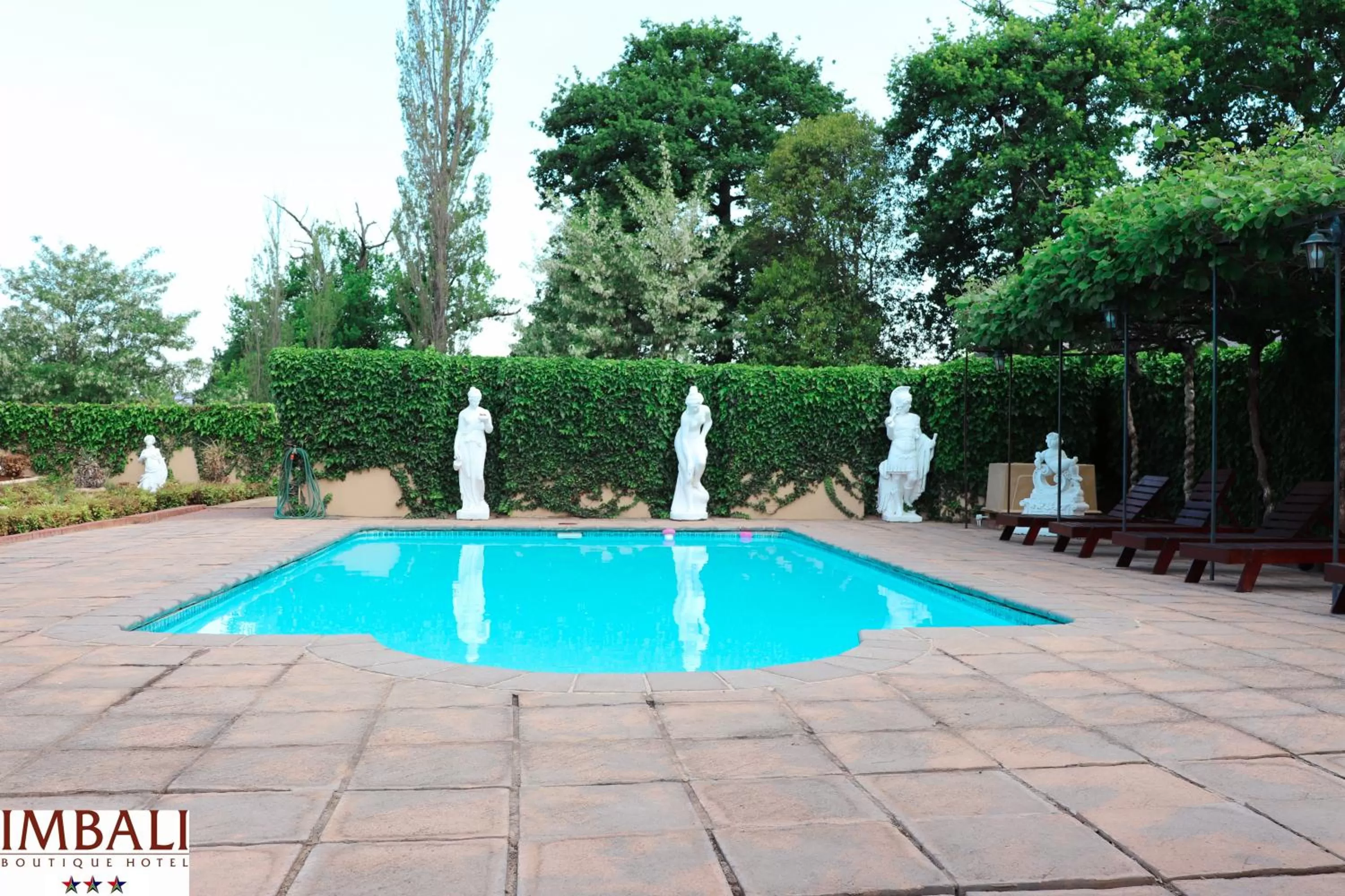 Swimming pool in Imbali Boutique Hotel