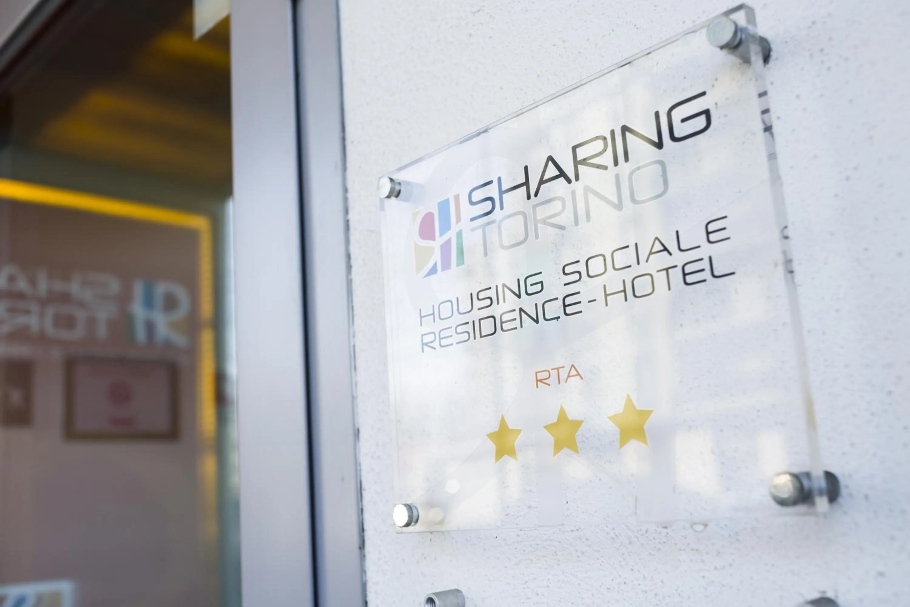 Property logo or sign in Hotel Sharing