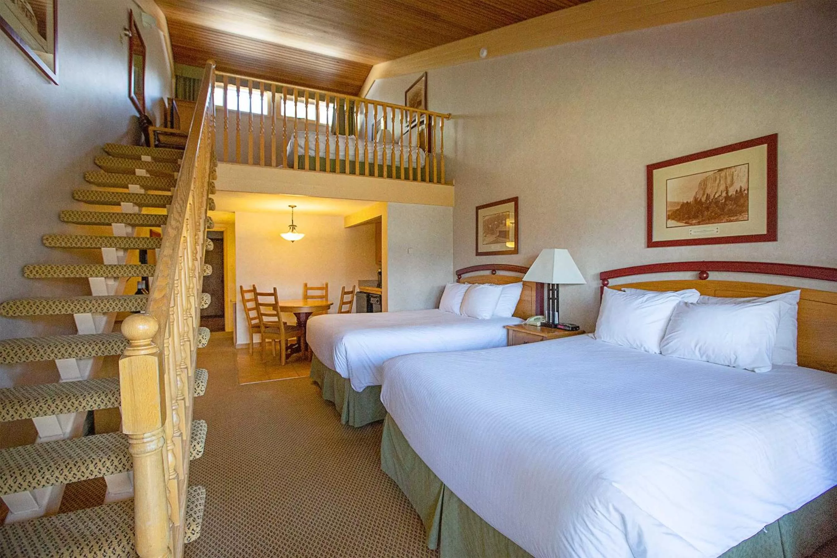 Bed in Fairmont Hot Springs Resort