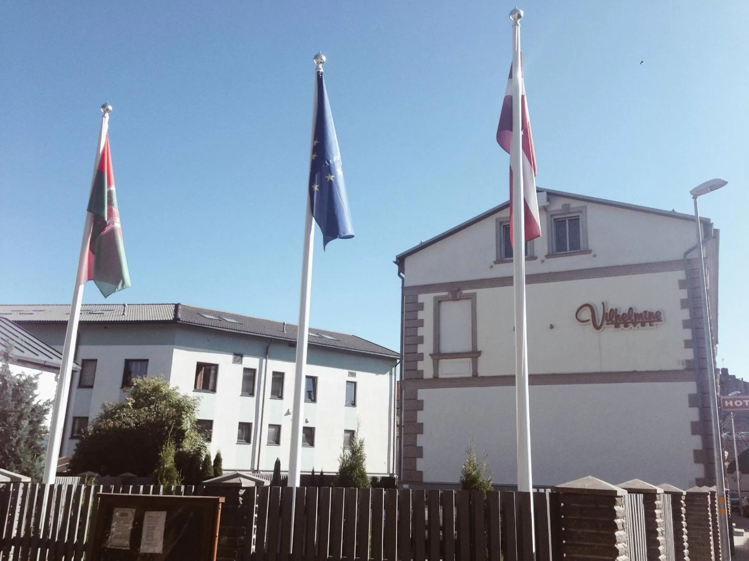 Facade/entrance in Hotel Vilhelmine