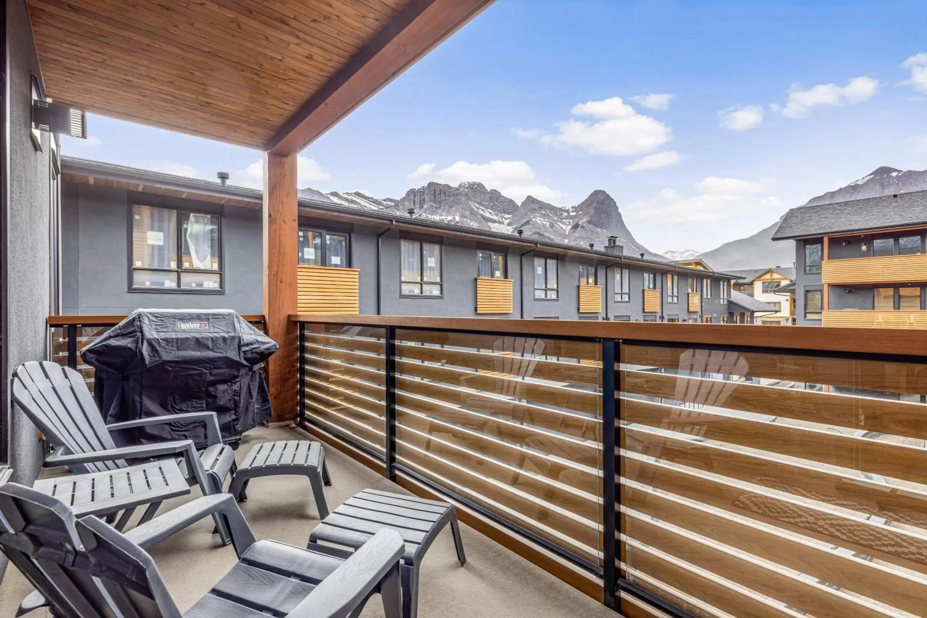 Balcony/Terrace in Tamarack Lodge by Spring Creek Vacations
