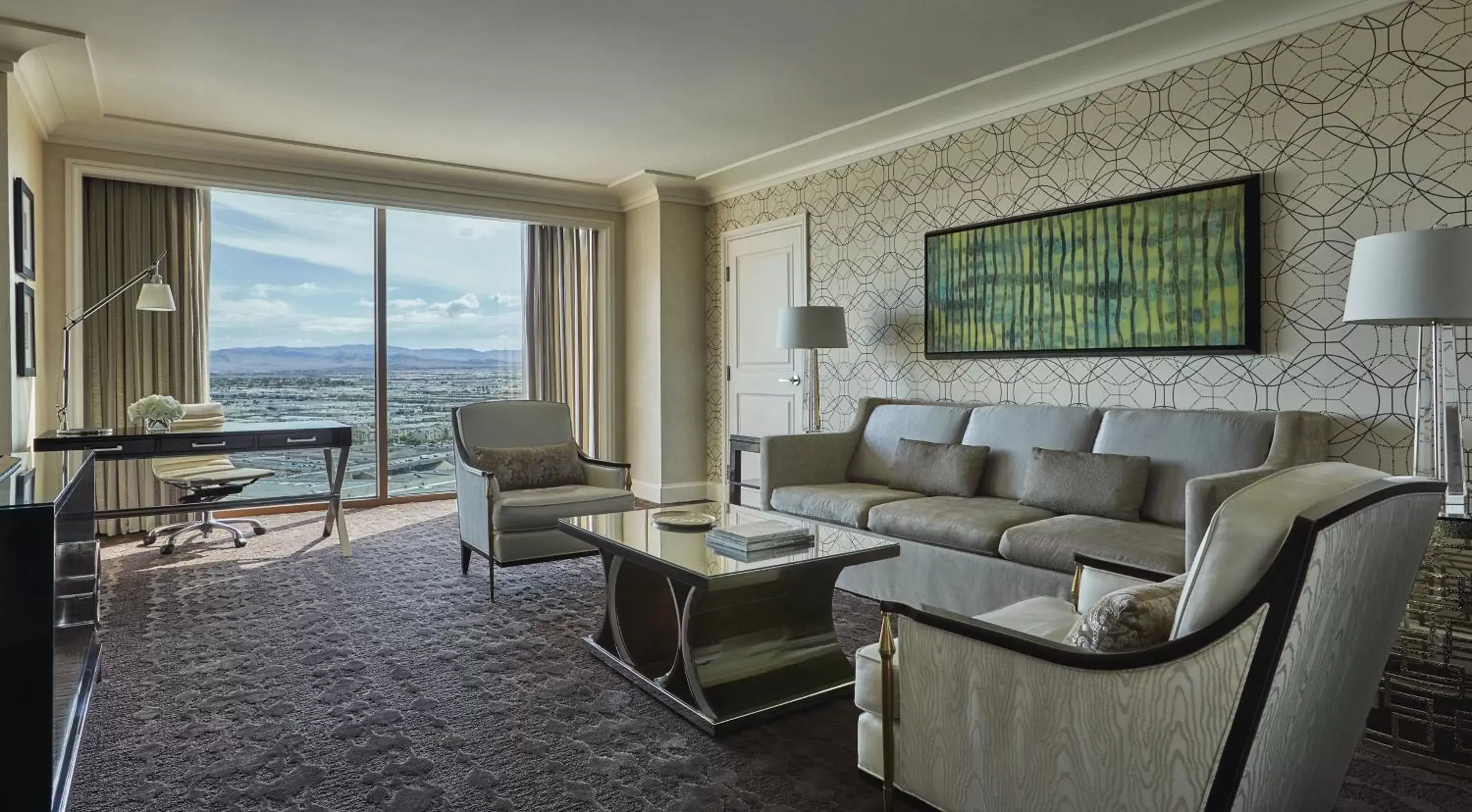 City view, Seating Area in Four Seasons Hotel Las Vegas