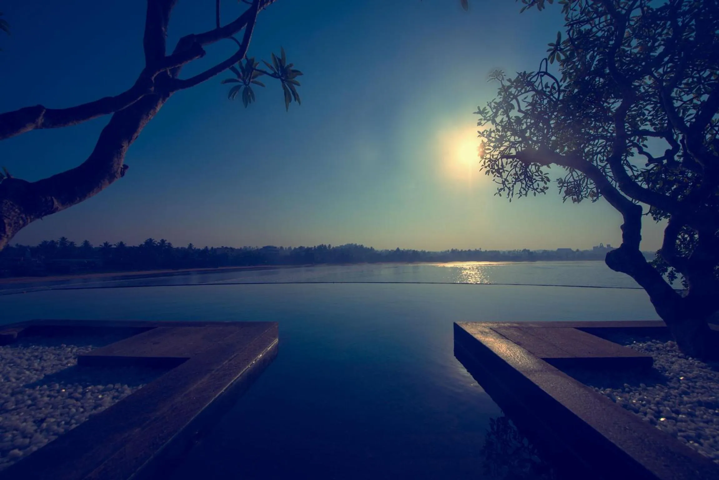 Pool view in Closenberg Hotel