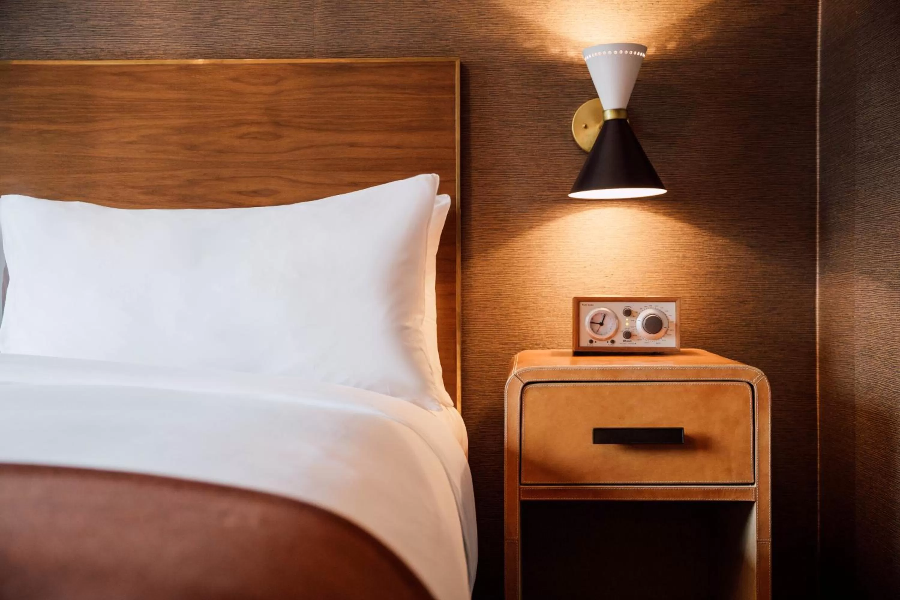 Bed in Roxy Hotel New York