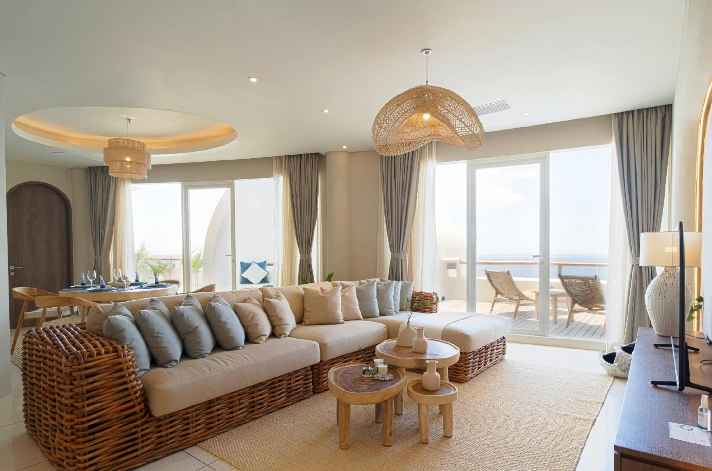 Living room in Royal Avila Boutique Resort