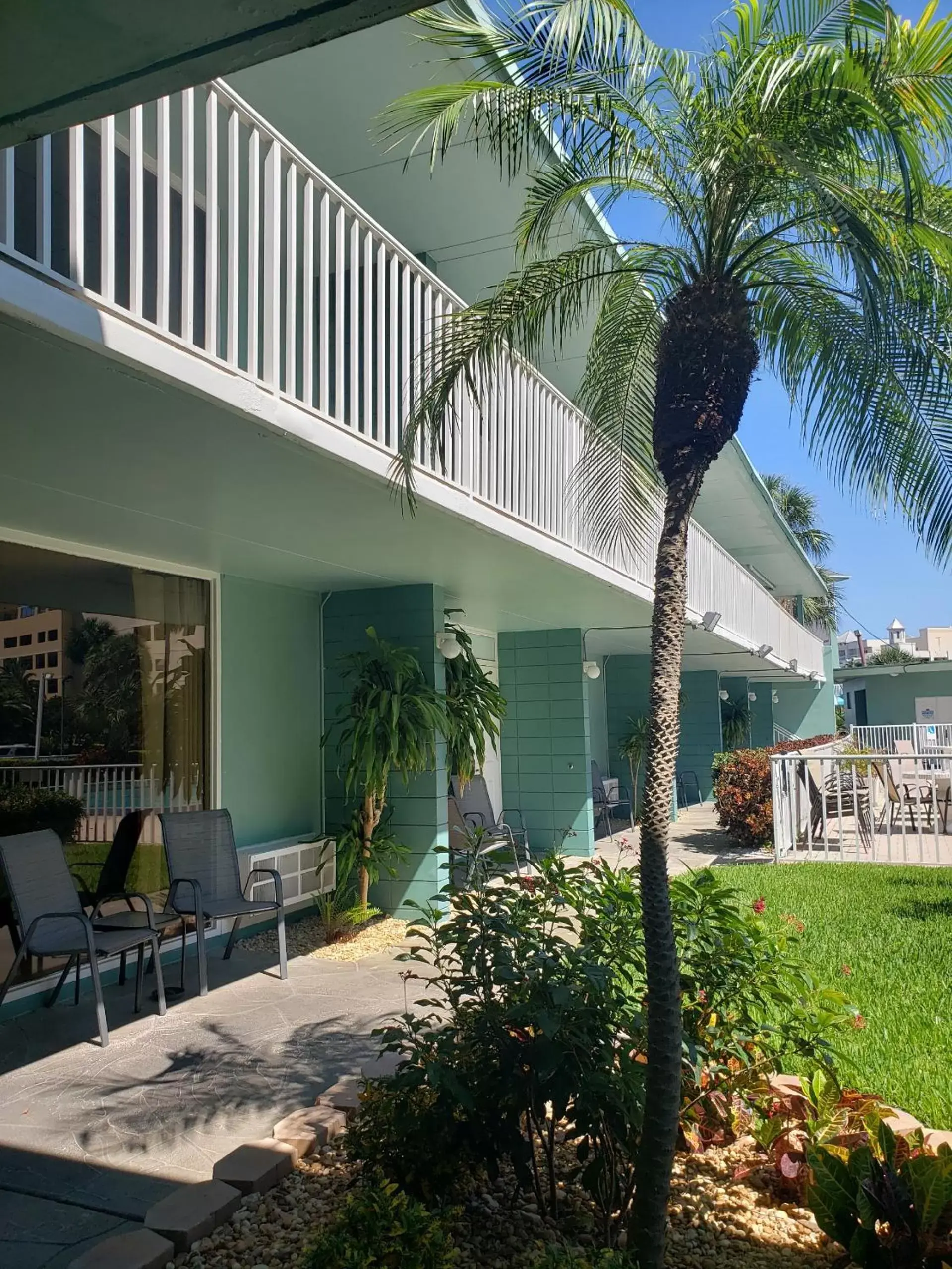 Patio, Property Building in Clearwater Beach Hotel