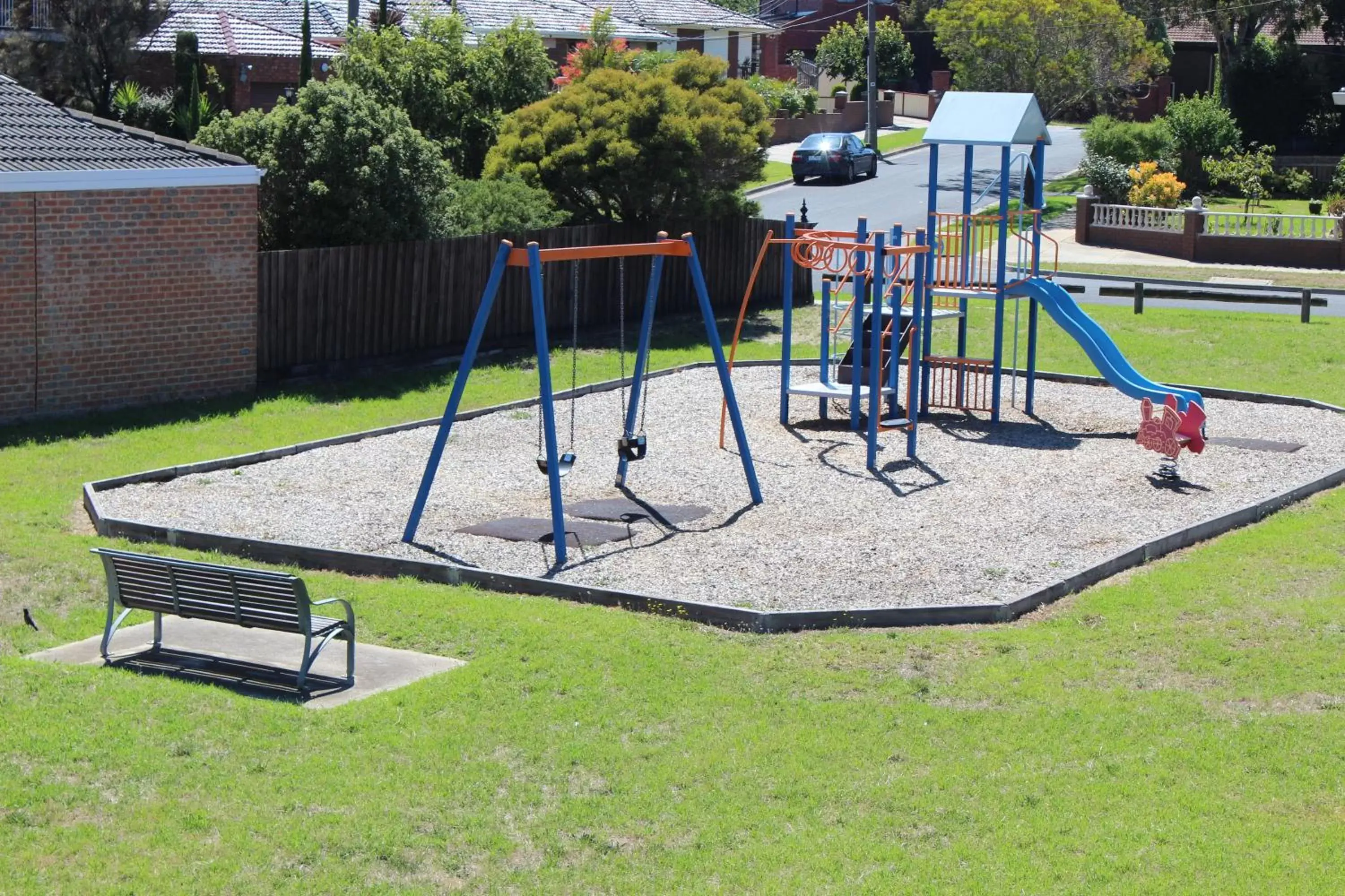 Children play ground, Children's Play Area in Hume Villa Motor Inn