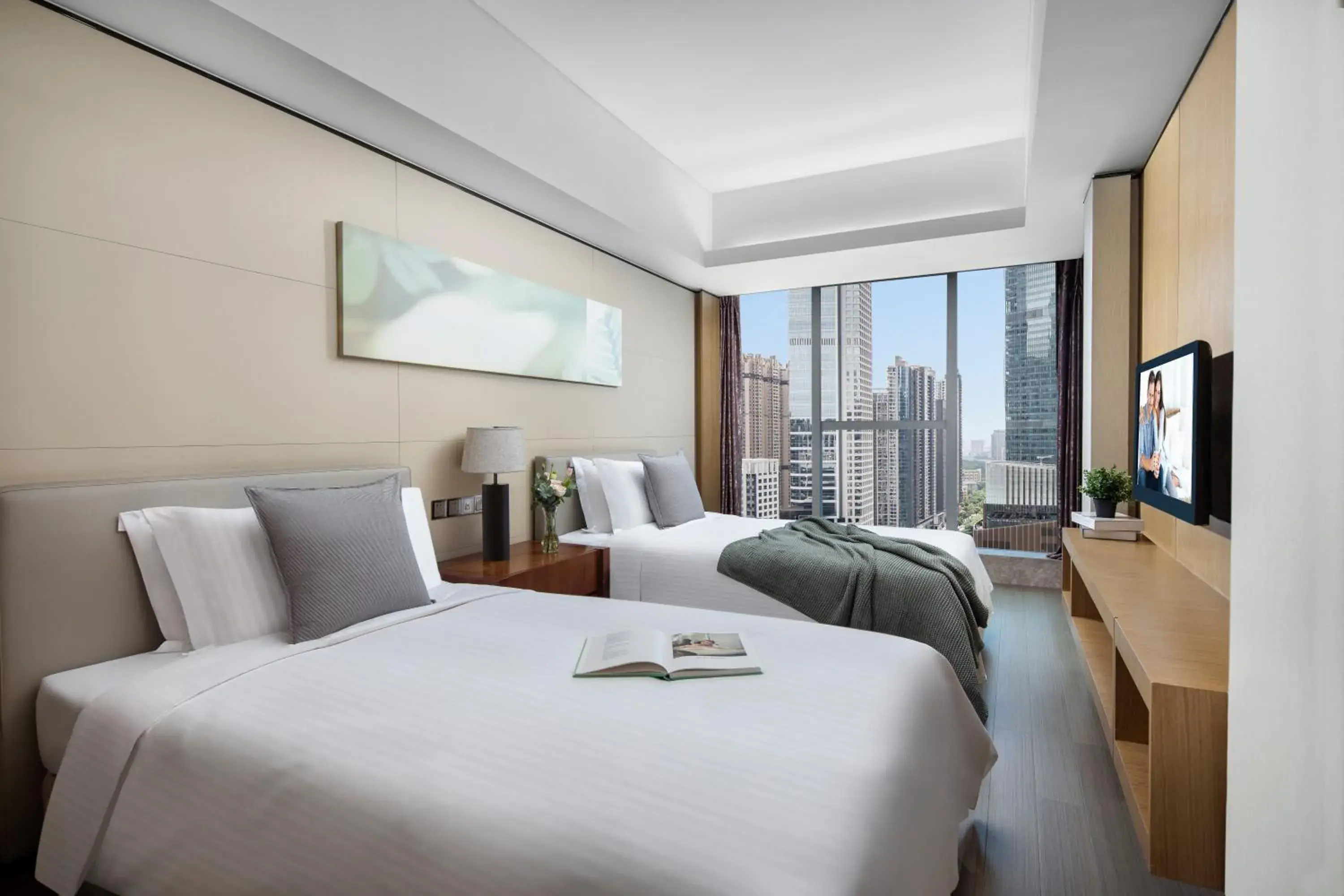 Photo of the whole room in Ascott IFC Guangzhou Residence