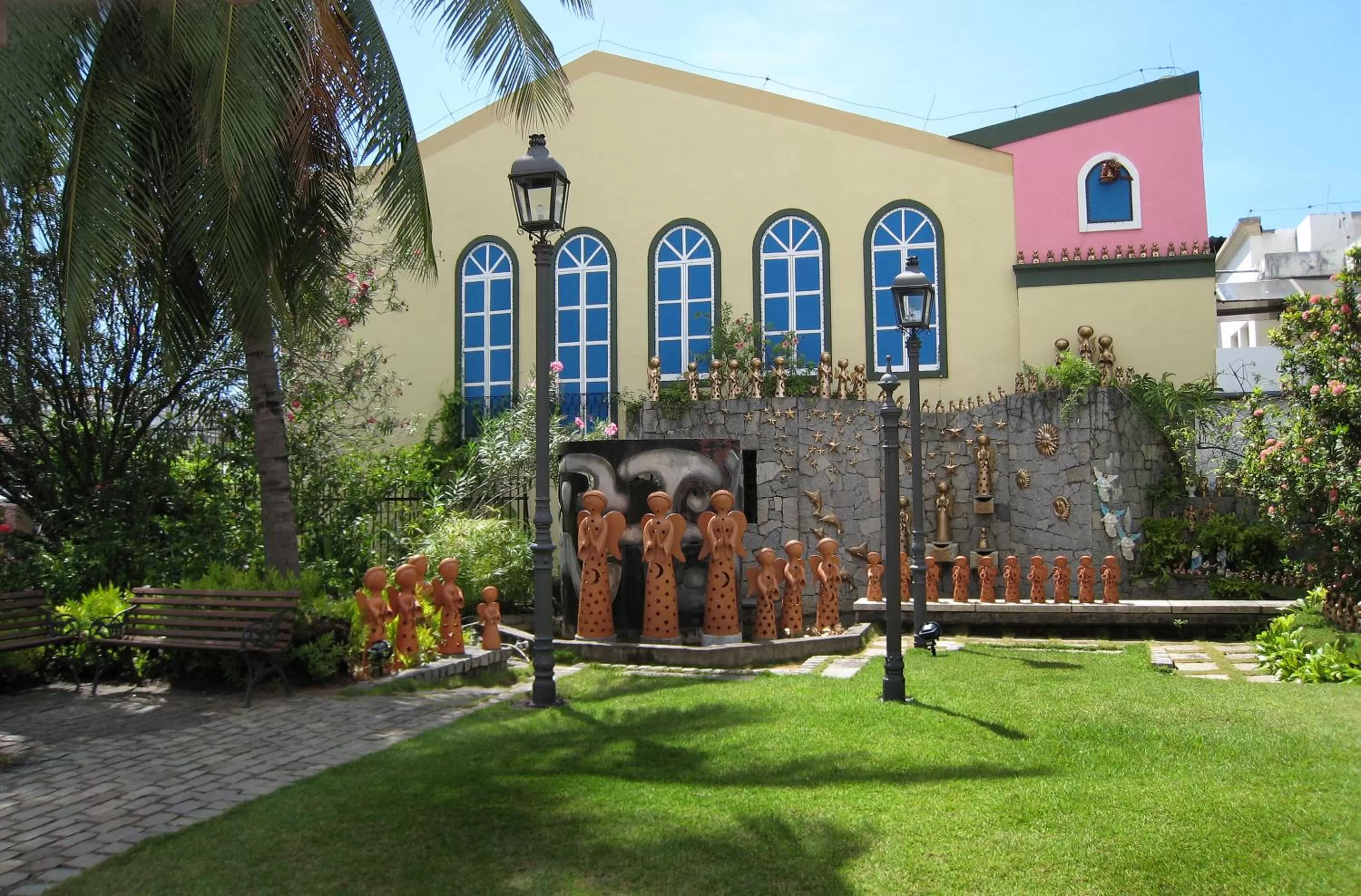 Decorative detail in Hotel Catharina Paraguaçu