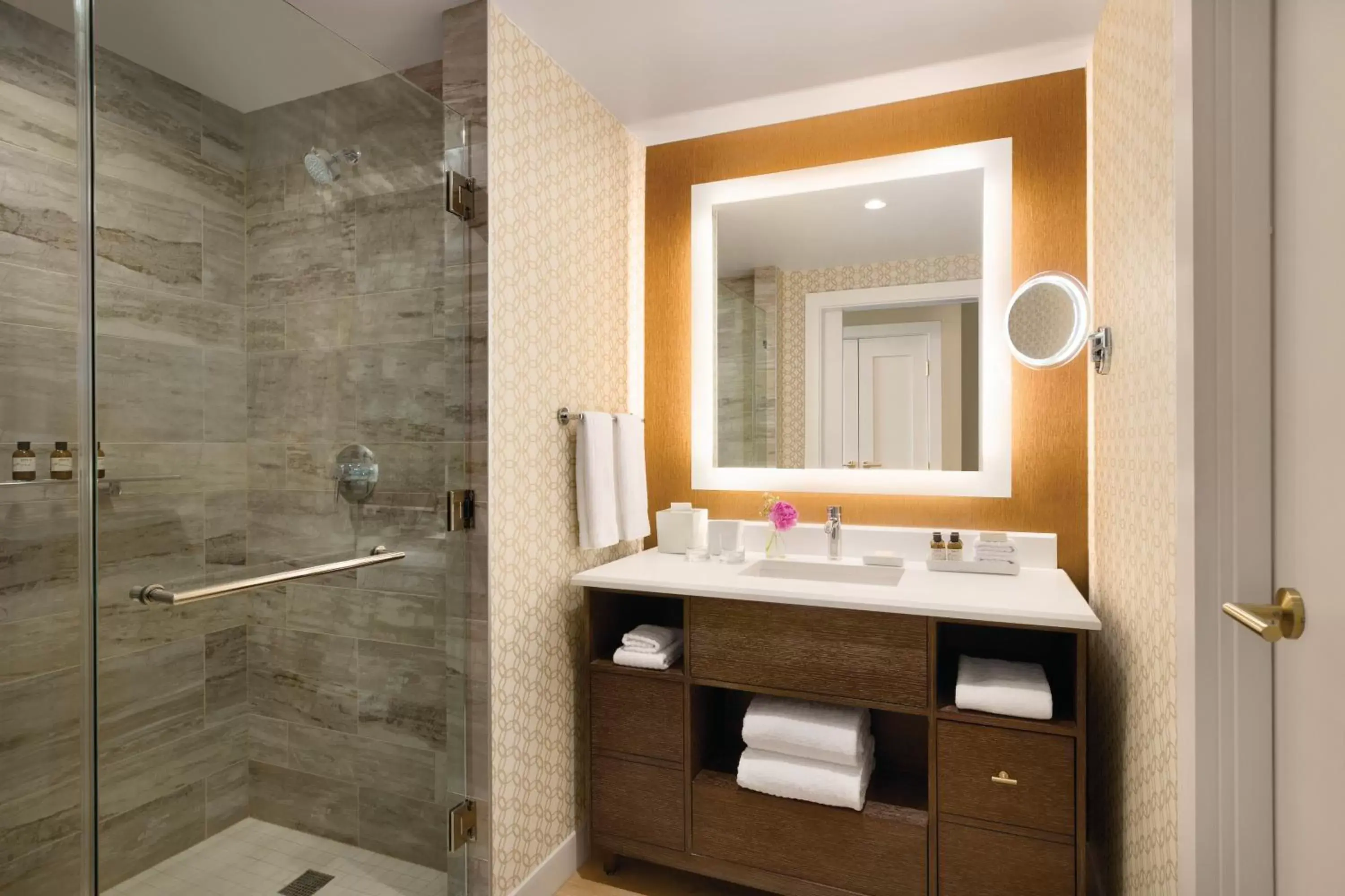 Shower, Bathroom in Fairmont Austin Gold Experience