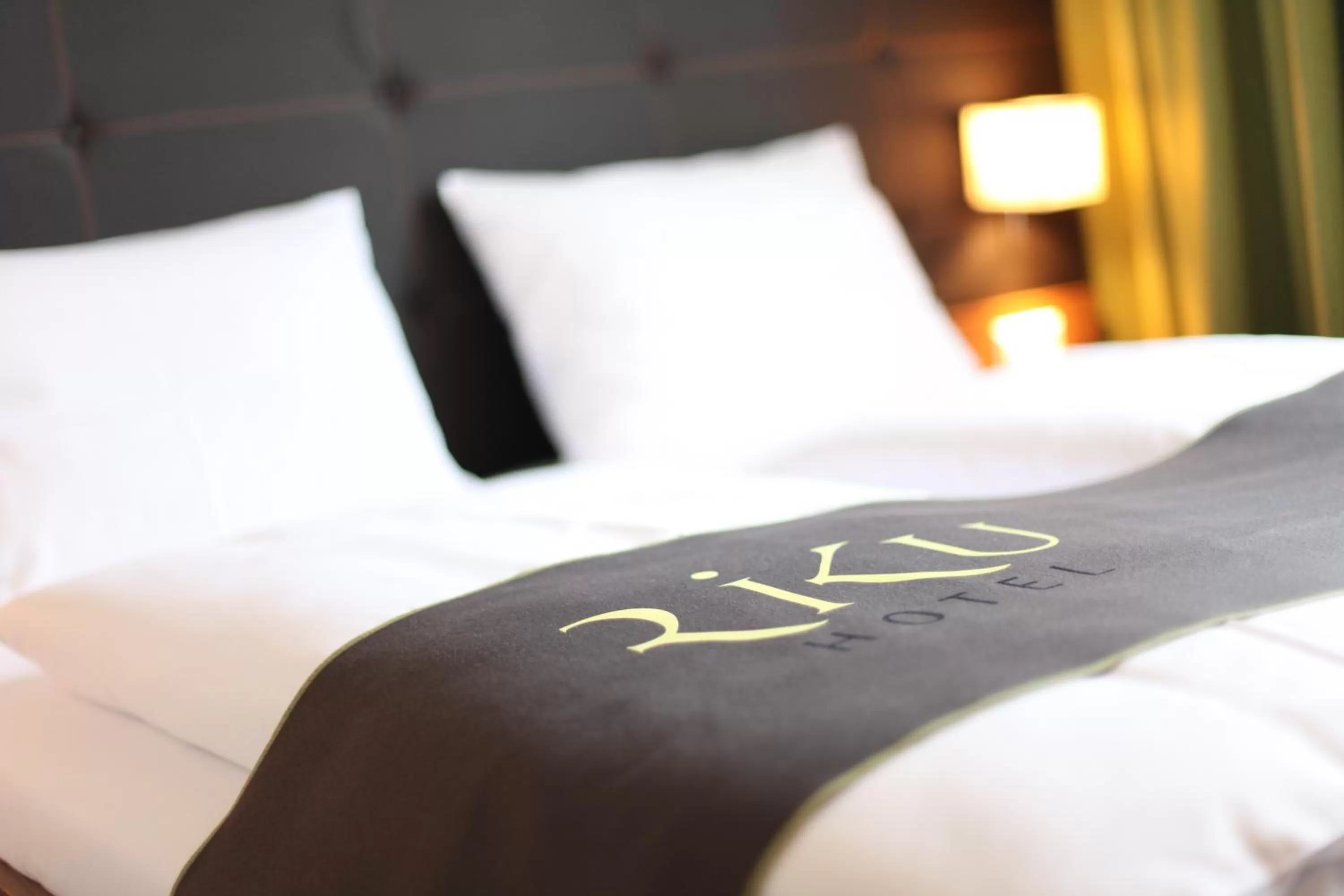Bed in RiKu HOTEL Neu-Ulm