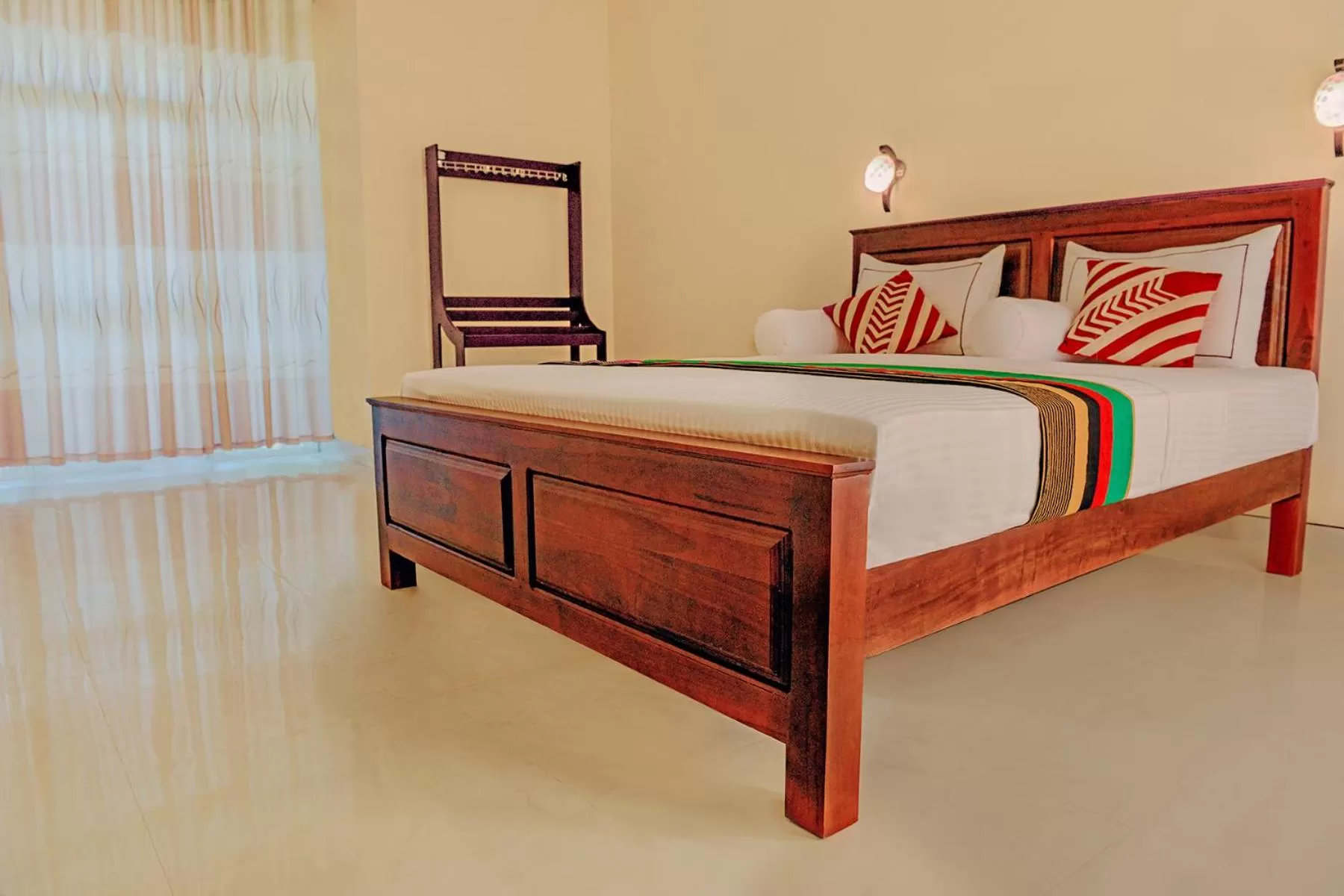 Bed in Hotel Ancient Village