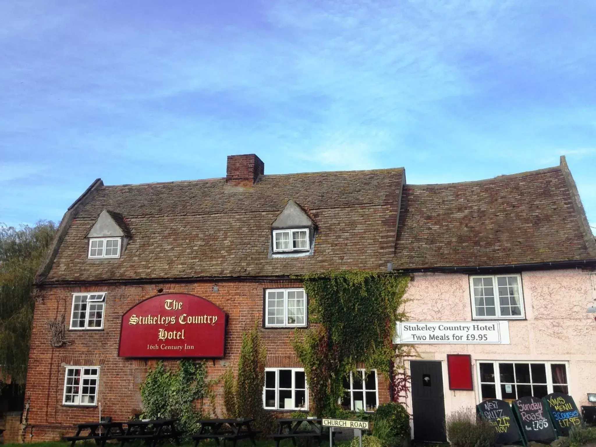 Facade/entrance, Property Building in Stukeleys Hotel