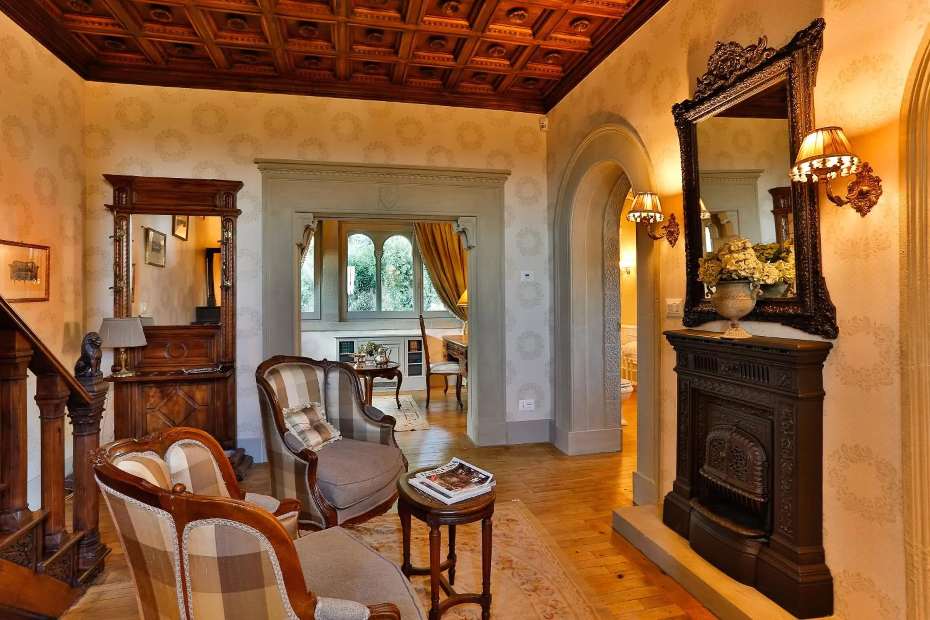 Living room, Seating Area in Villa Le Fontanelle - Residenza d'Epoca