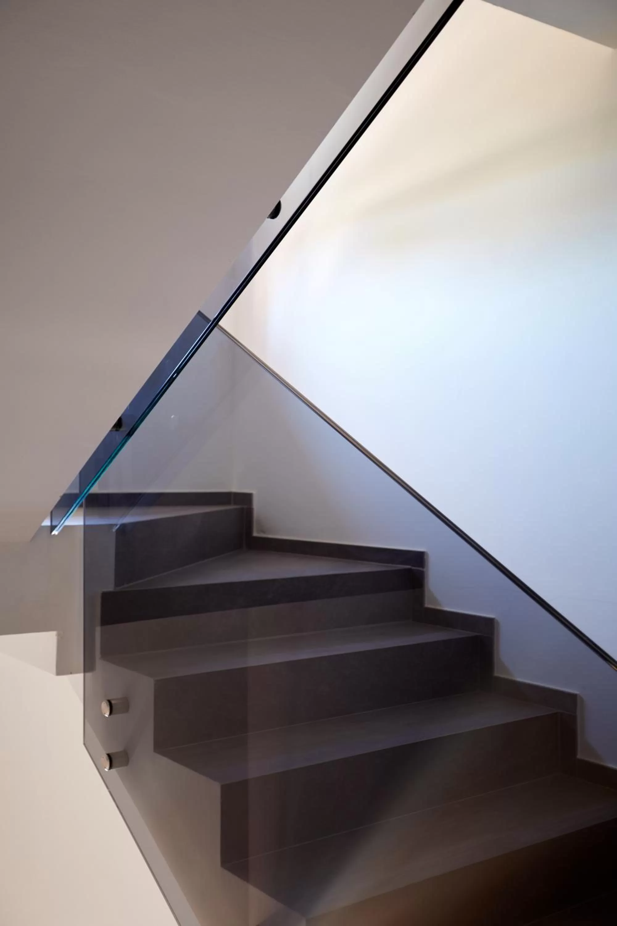 TV/Entertainment Center in Glass House - Smart Rooms & Parking