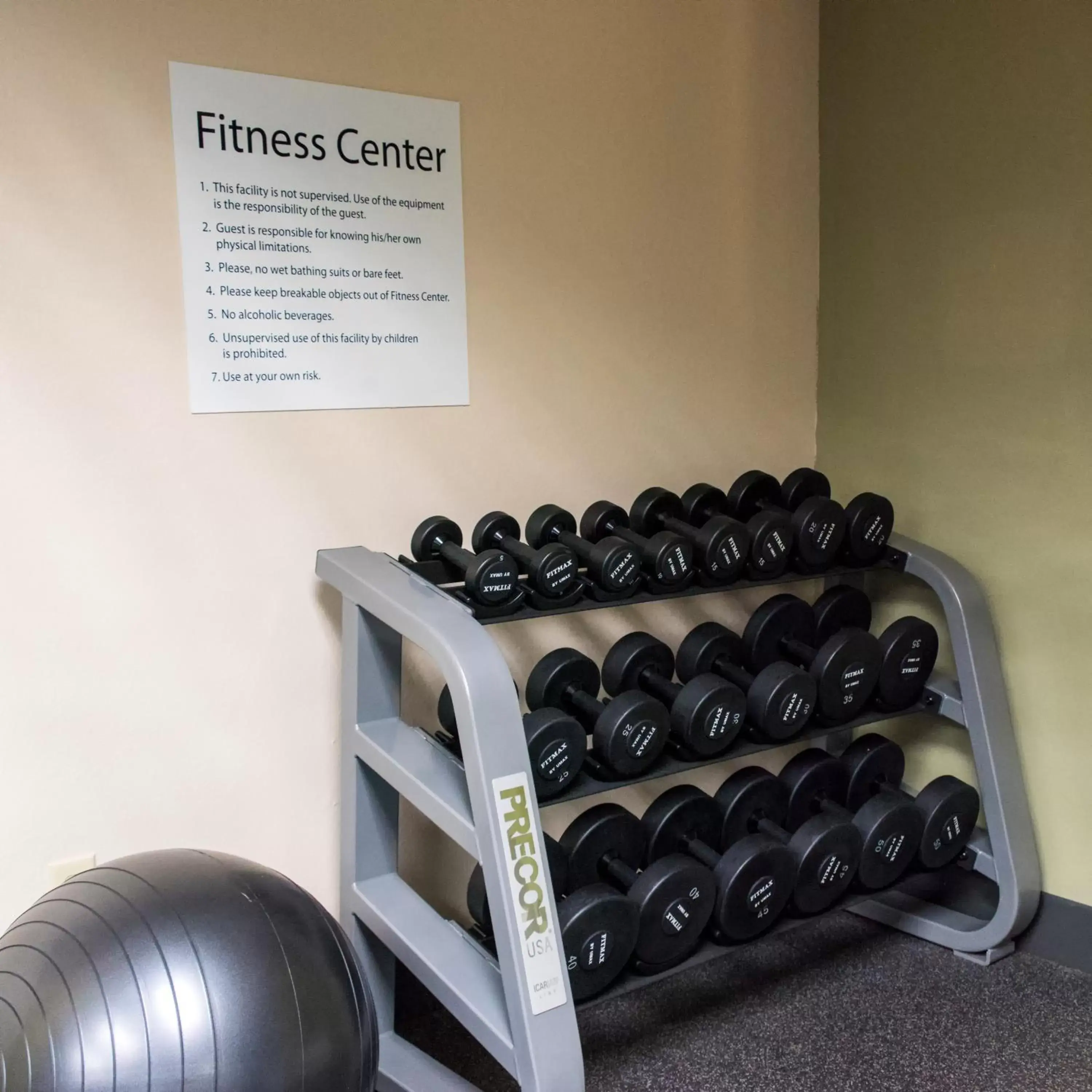 Fitness centre/facilities, Fitness Center/Facilities in Holiday Inn Express Hotel & Suites Kinston, an IHG Hotel