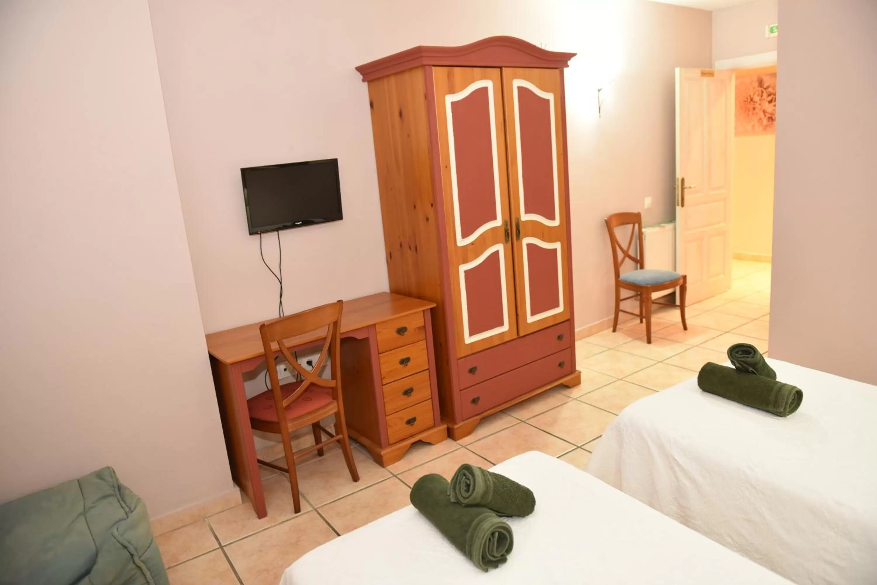 Bed in Hotel Rural el Castillo