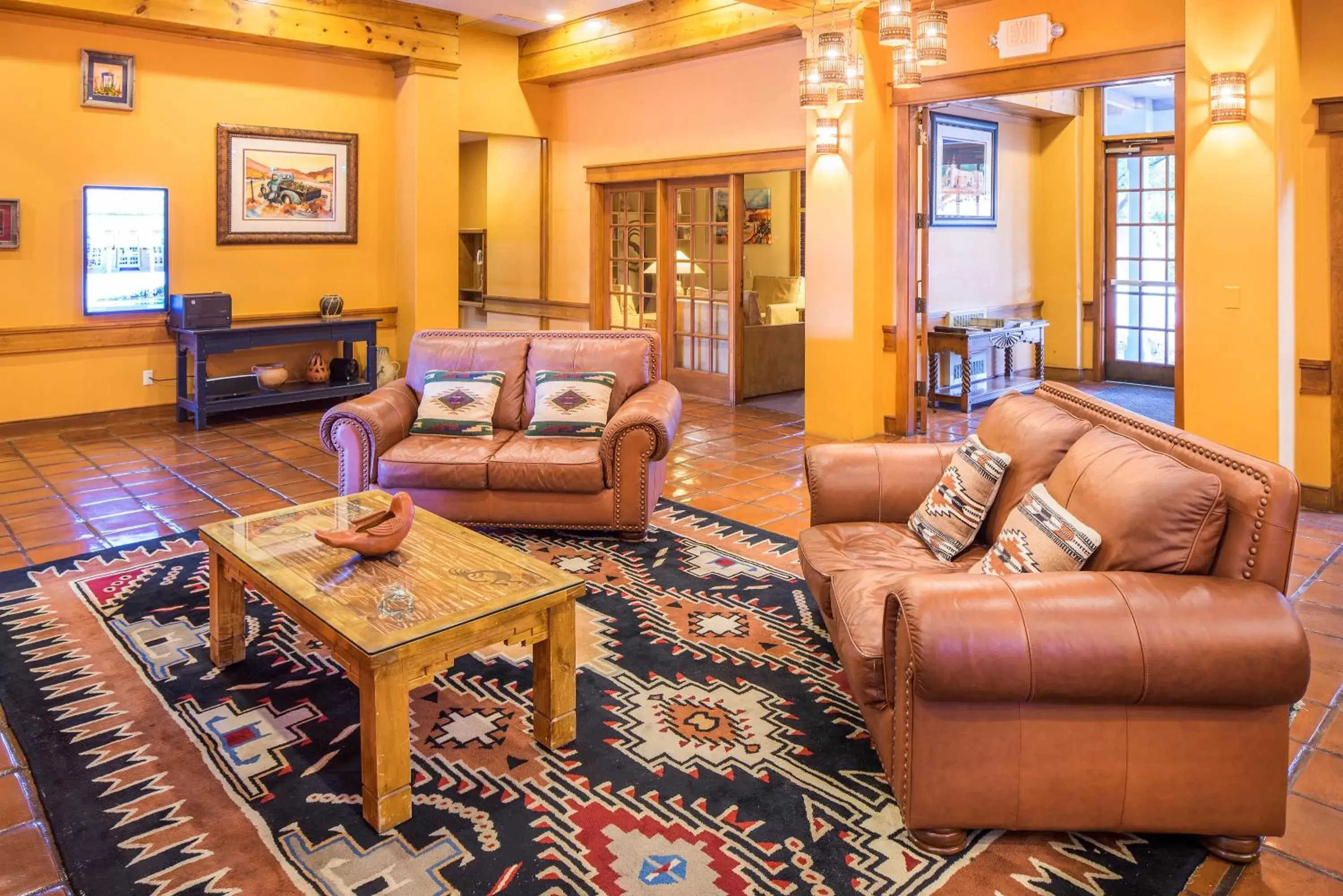 Lobby or reception, Seating Area in Villas de Santa Fe