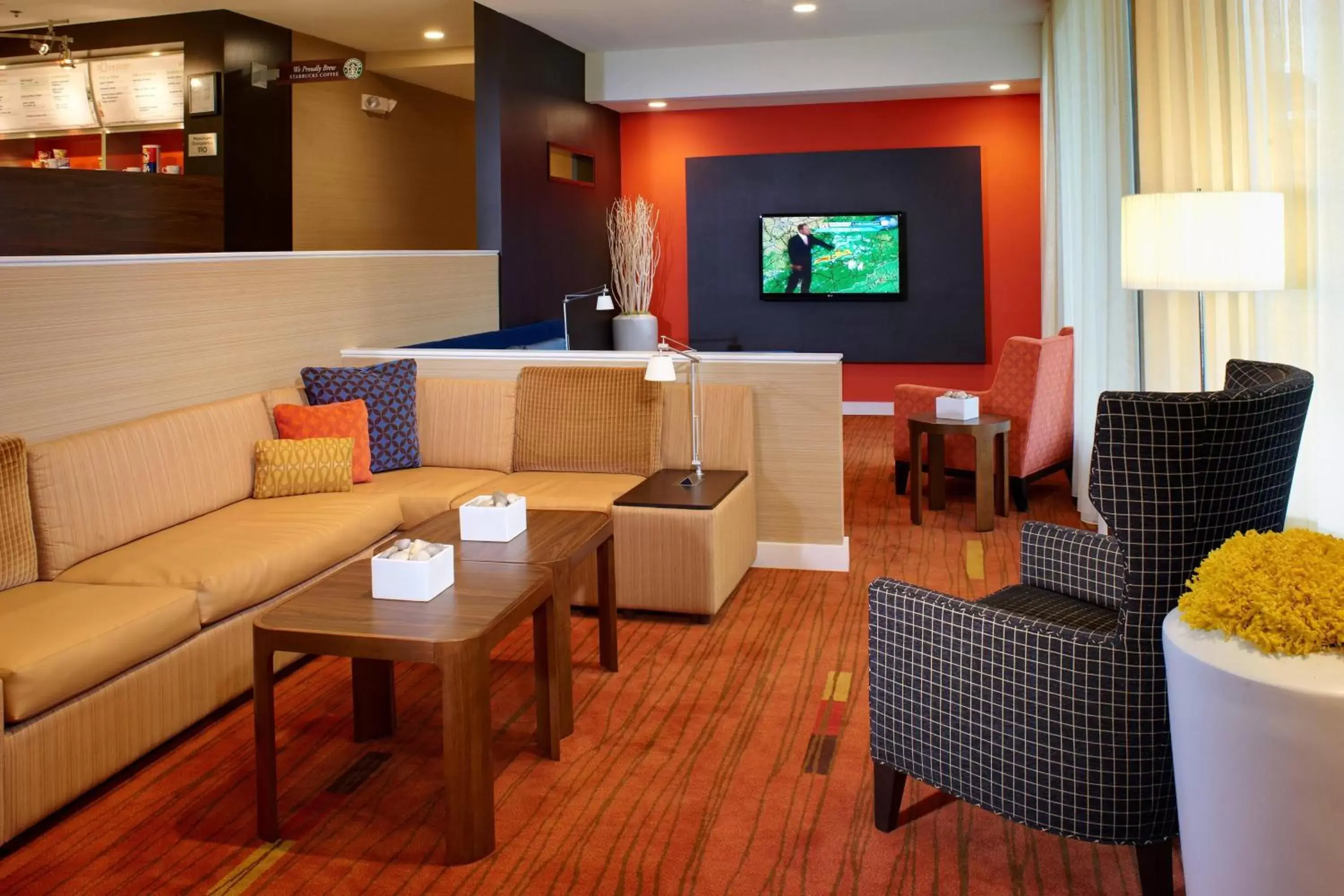 Lobby or reception, Seating Area in Courtyard by Marriott Lexington North