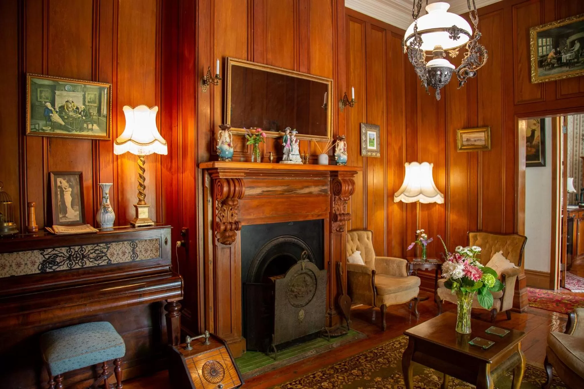 Living room in Karamana Homestead (1872)