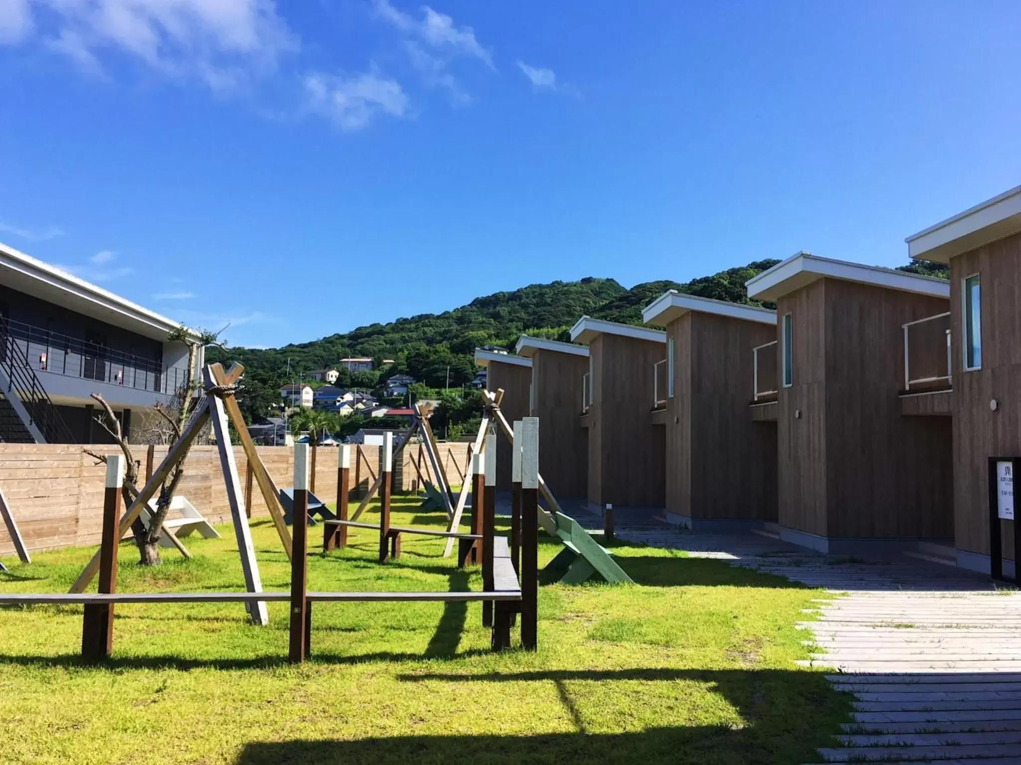 Property building, Children's Play Area in i + Land Nagasaki