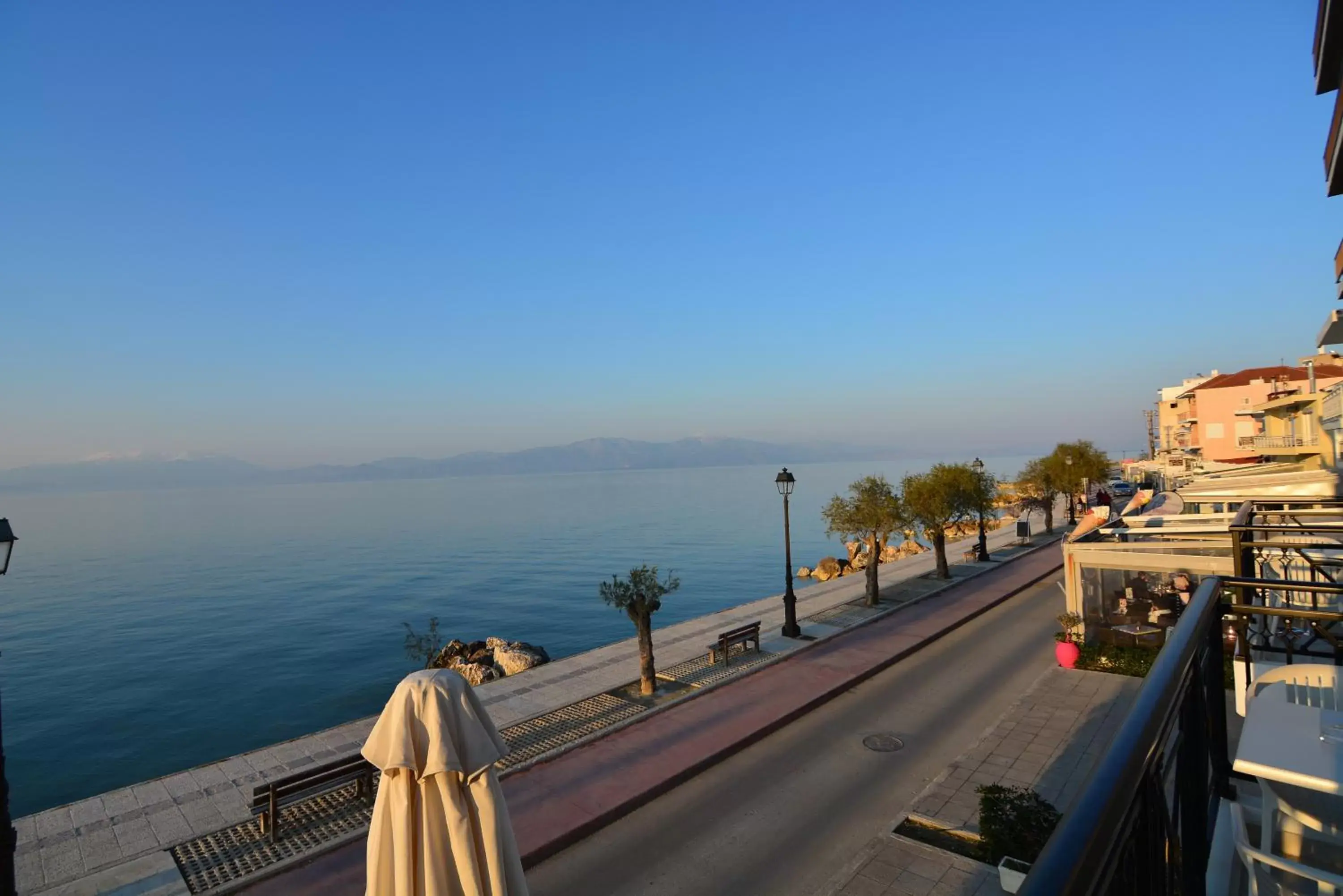Balcony/Terrace in Hotel Kyani Akti