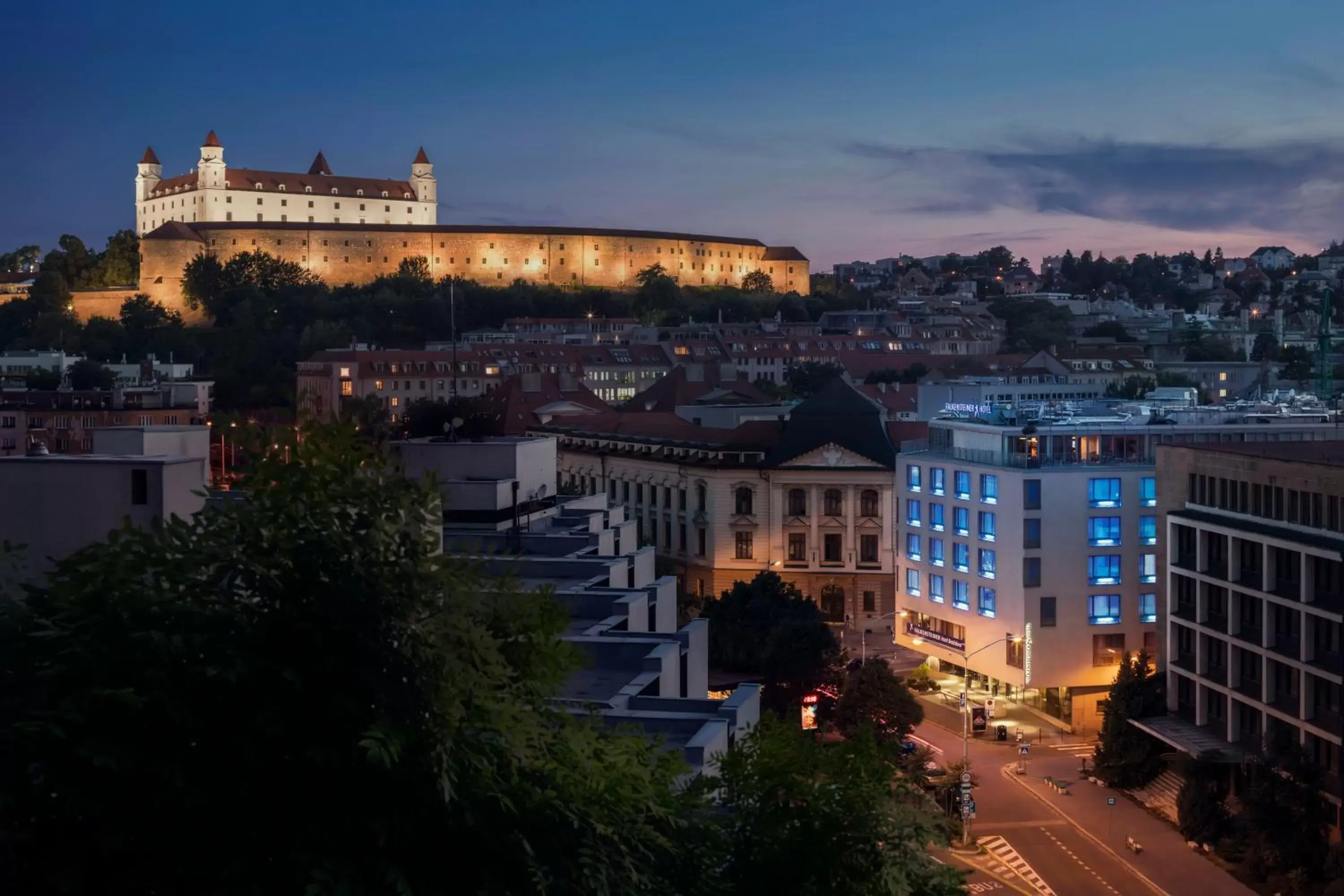 Property building in Falkensteiner Hotel Bratislava